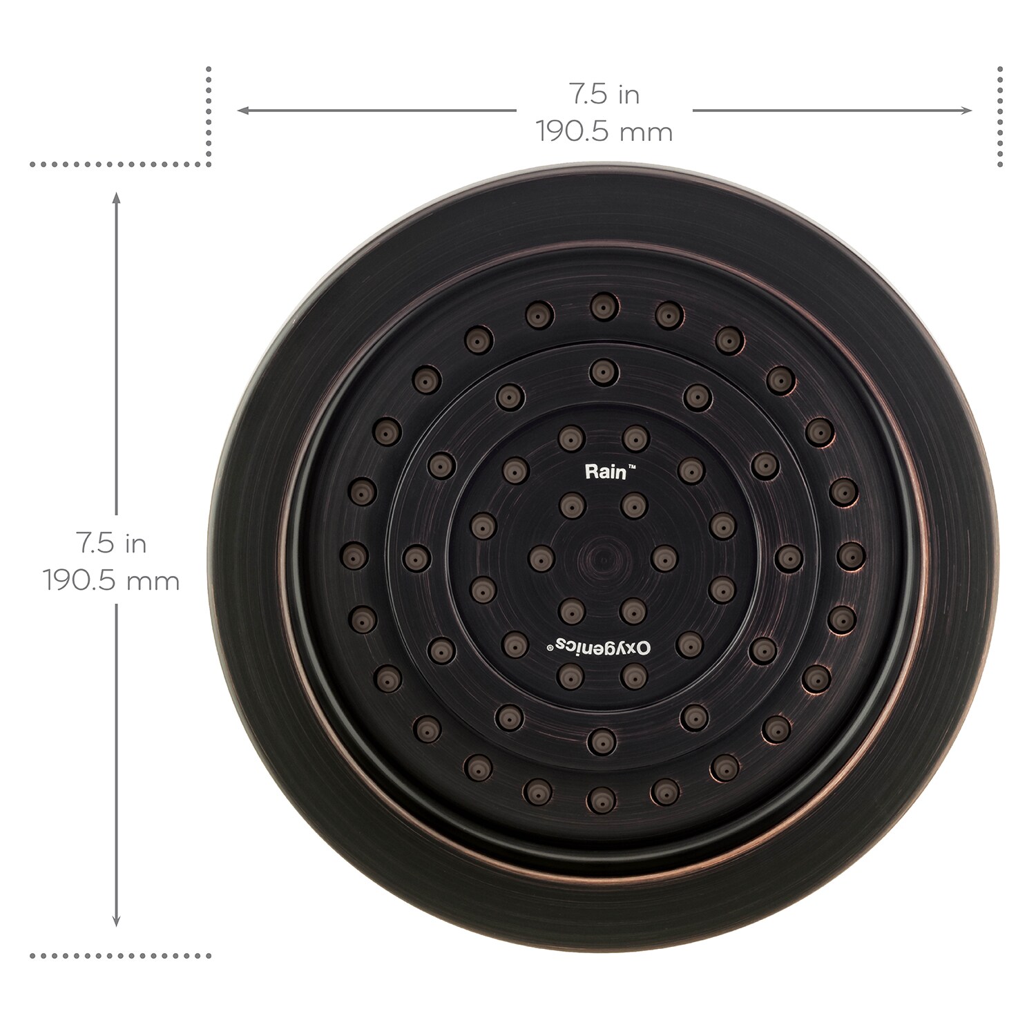 Oxygenics 45868 Fixed-Showerhead - View #3