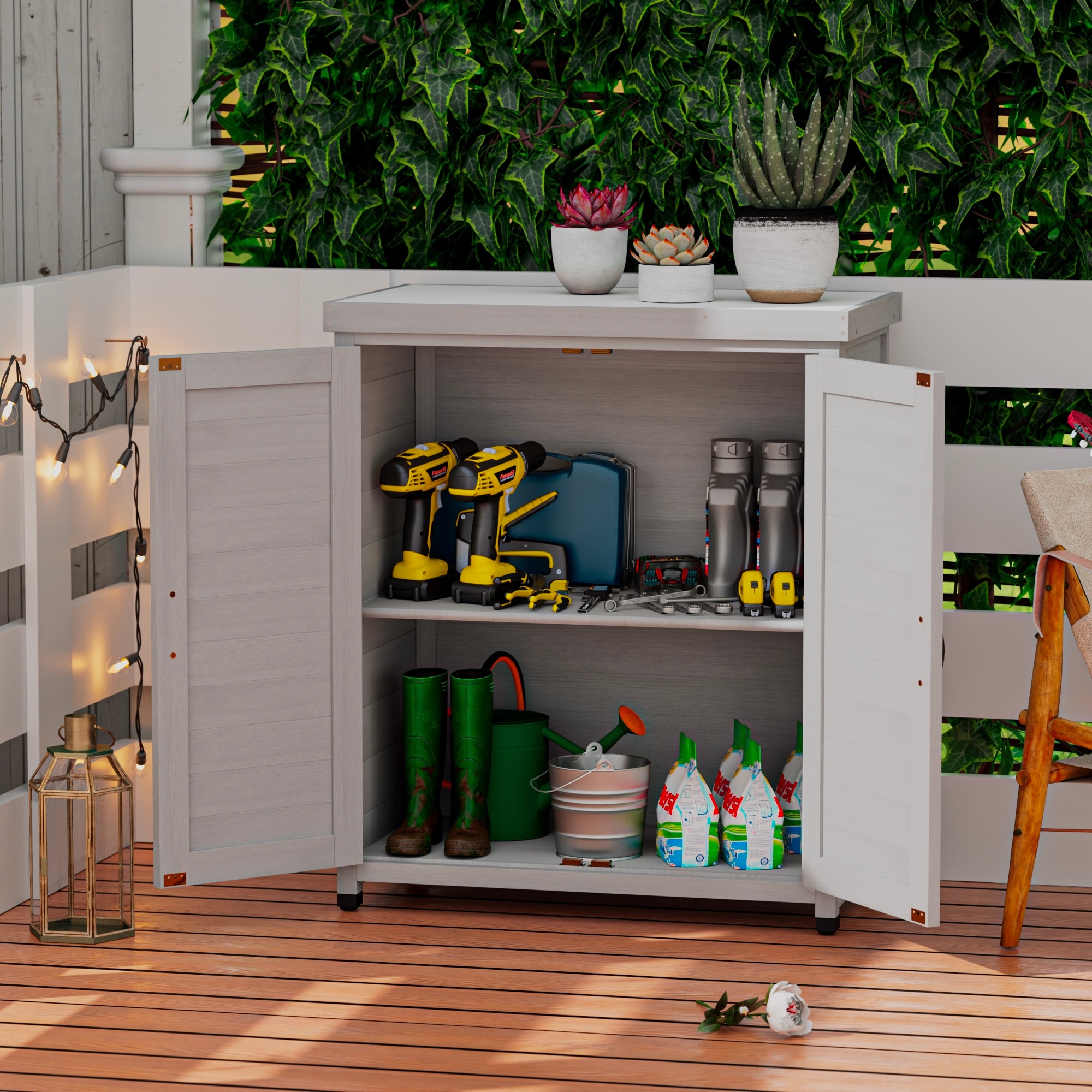 WELLFOR TATY0522 Wood-Storage-Buildings - View #2