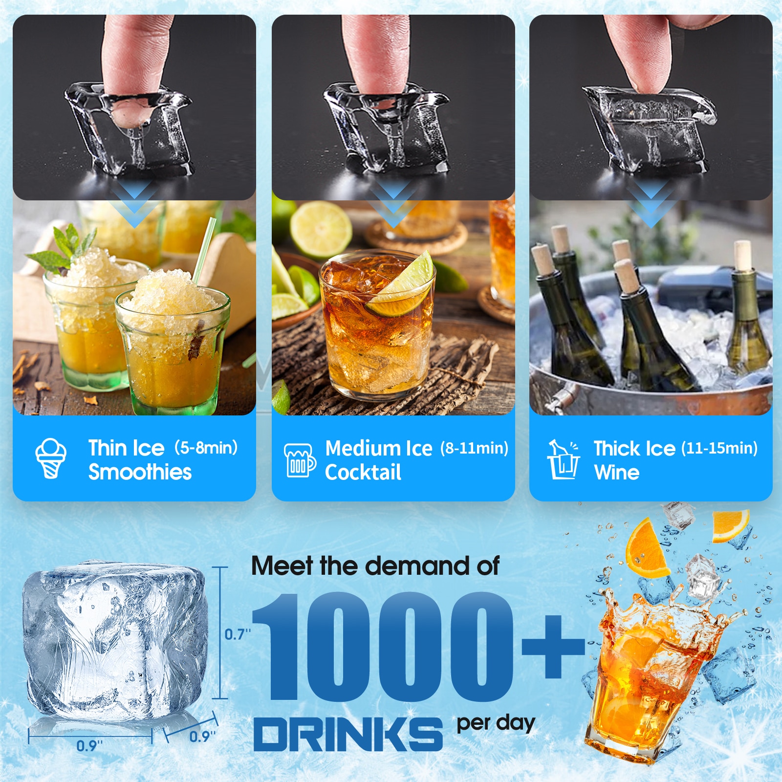 Runesay HBICEMK-02 Ice-Makers - View #5
