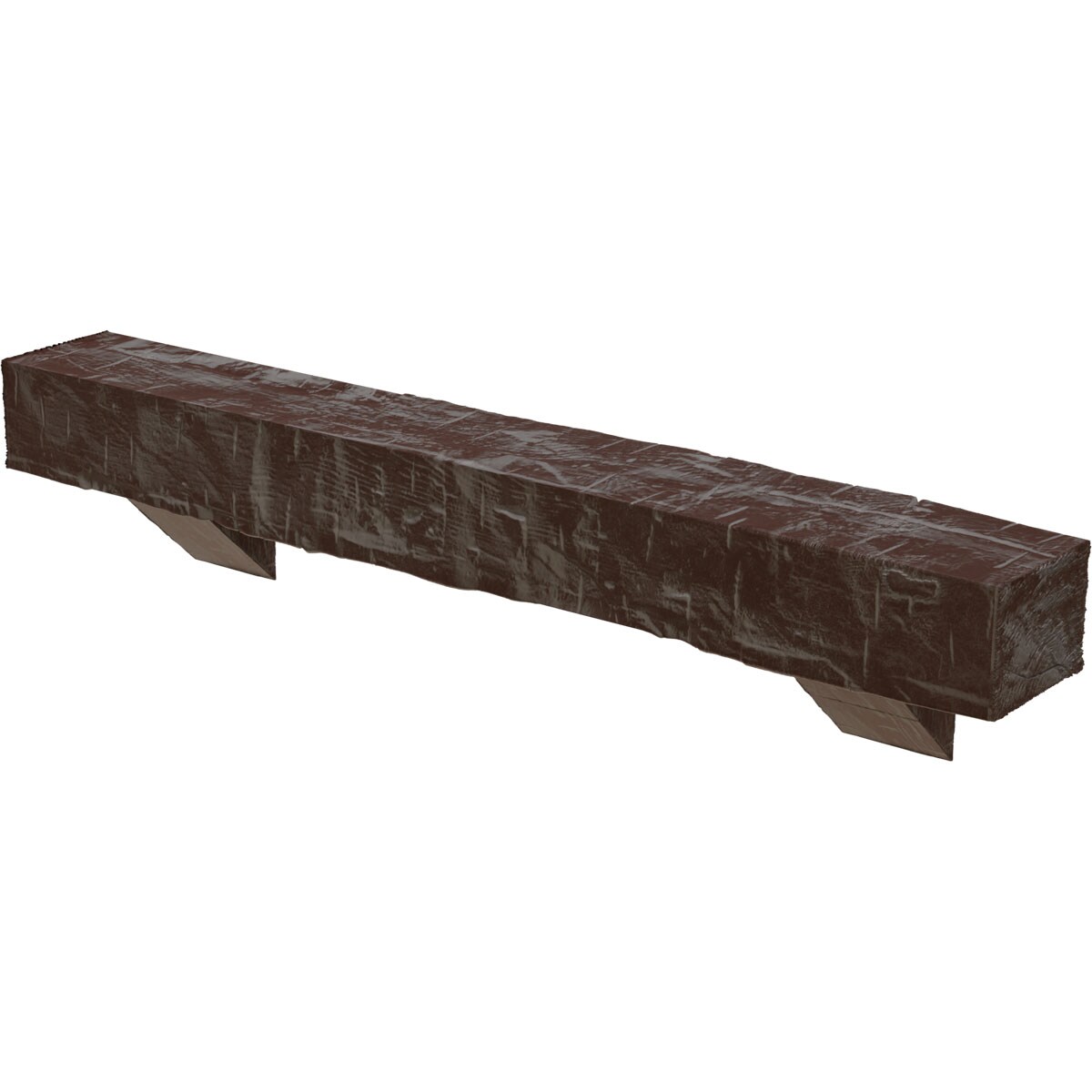 Ekena Millwork MANUHH06X06X36BKAE Mantel-Shelves - View #3