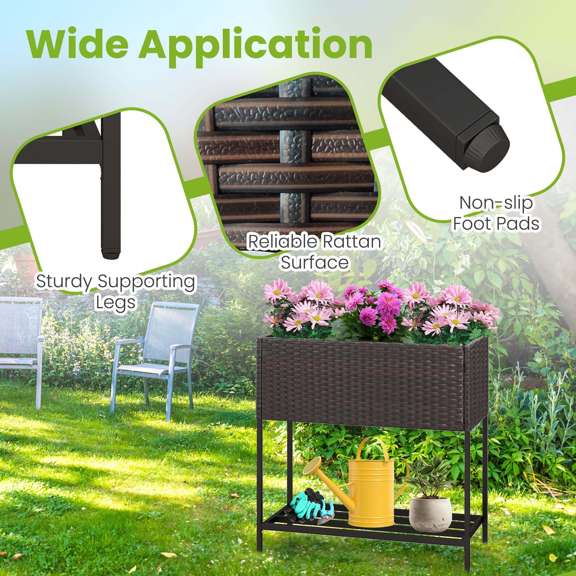 Costway CSHY006073 Raised-Garden-Beds - View #7
