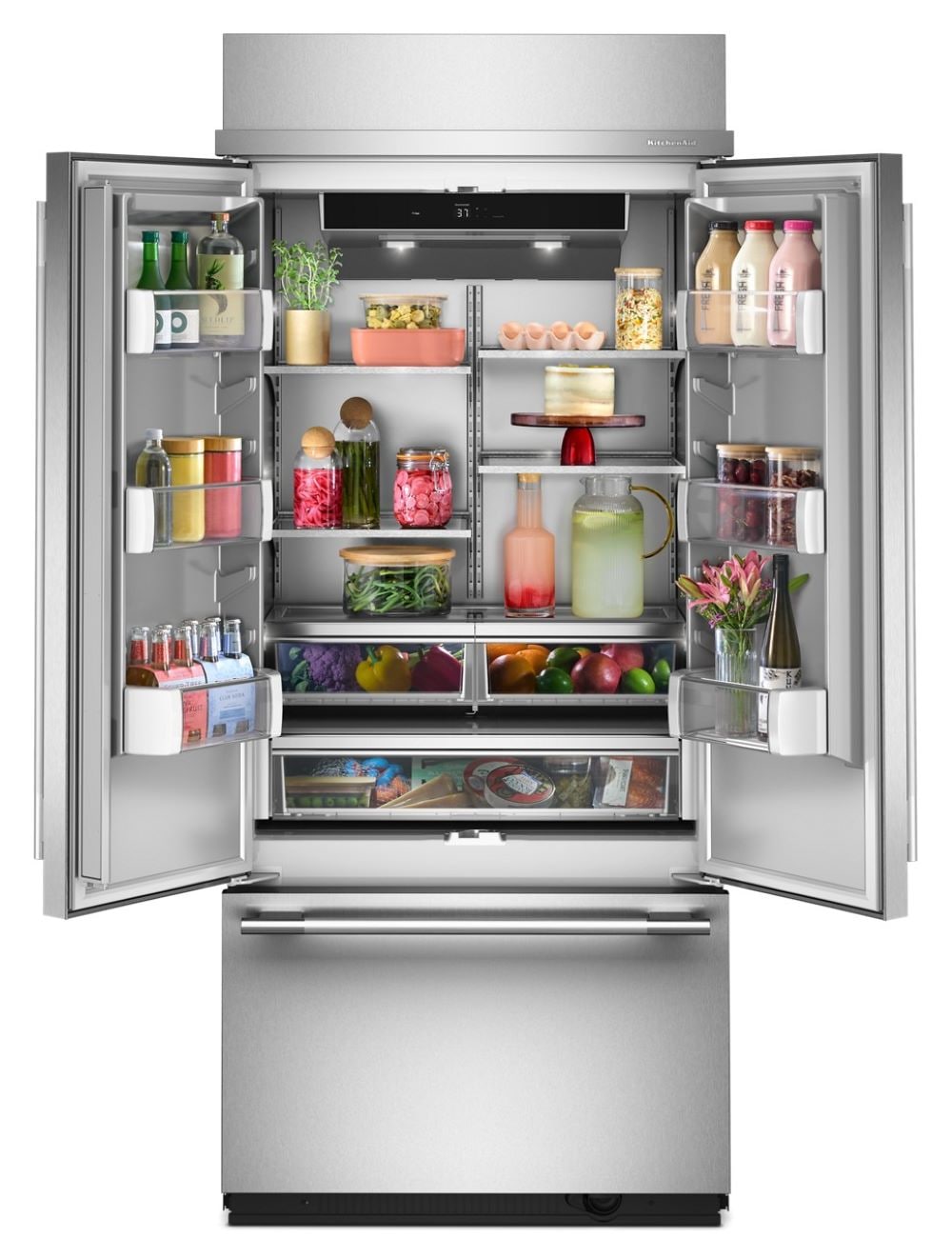 KitchenAid KBFN536SPS French-Door-Refrigerators - View #2