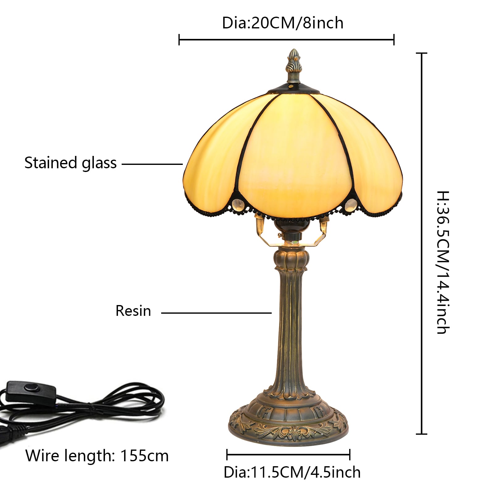 Medunjess LSOF1240-12 Table-Lamps - View #5
