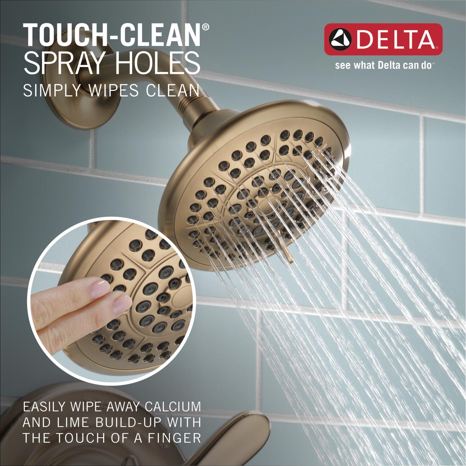 Delta T14438-CZ Tub-Shower-Faucets - View #4