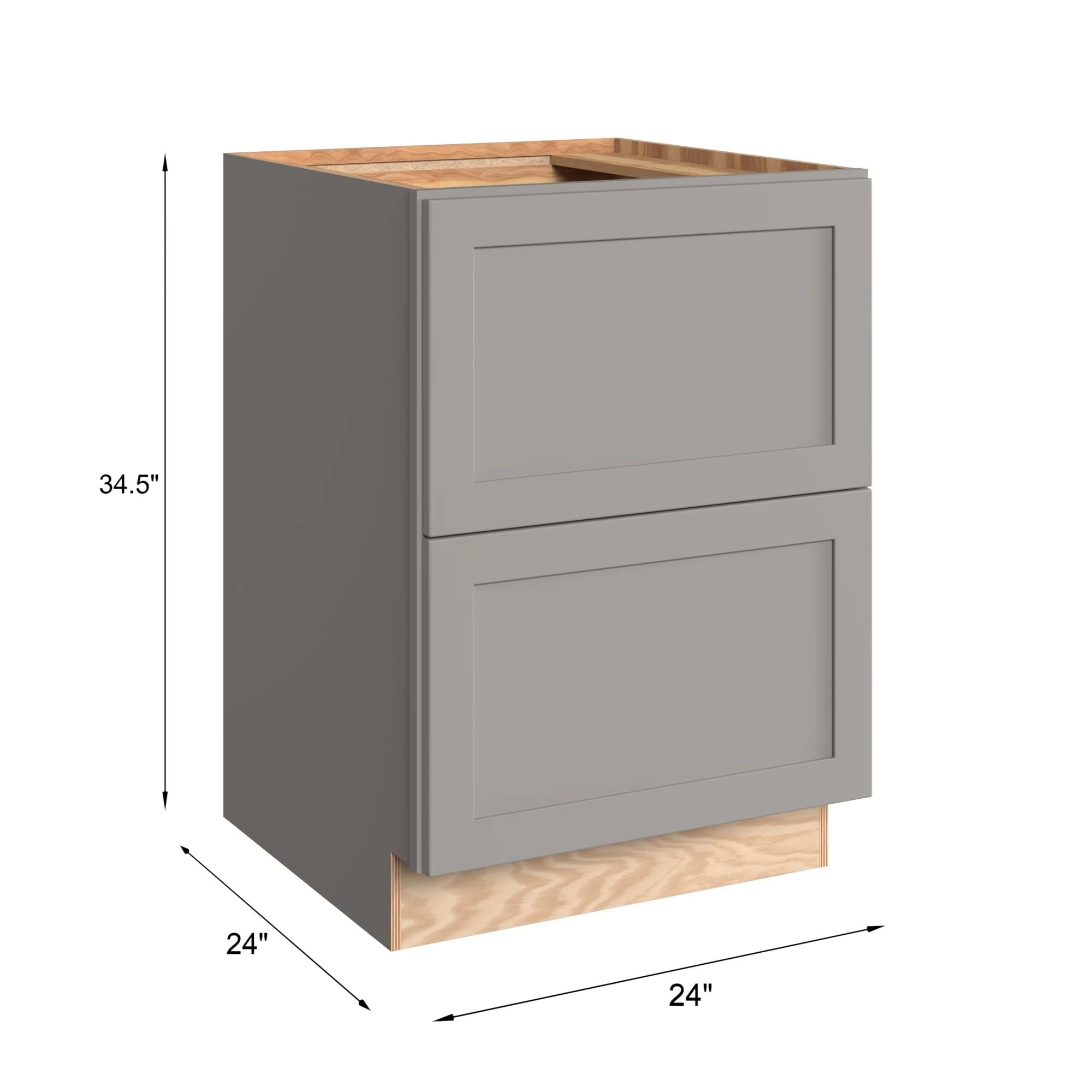 KraftMaid Momentum BPPS24.2G81 Cabinets-Kitchen - View #3