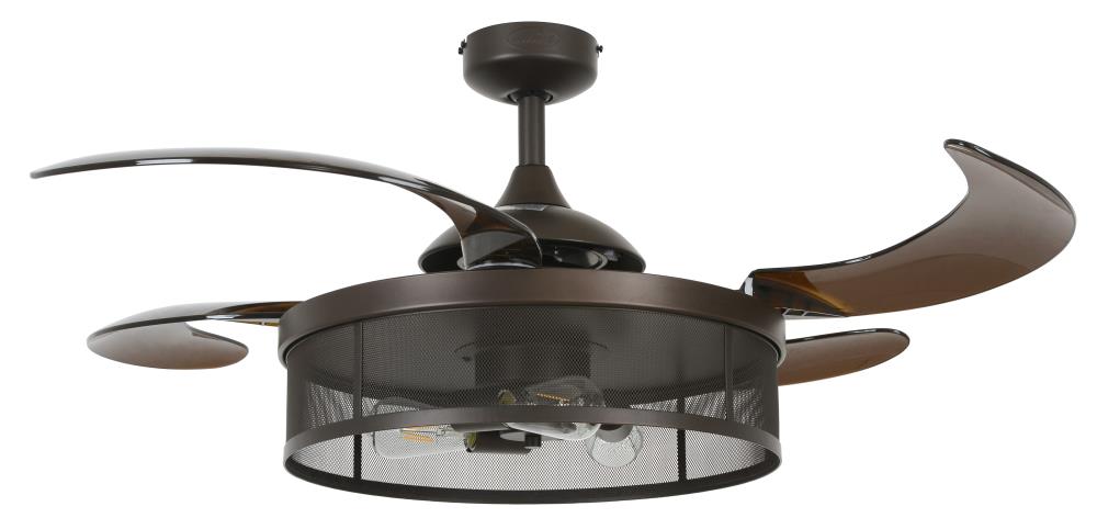 Fanaway Meridian 48-in Oil Rubbed Bronze LED Indoor Ceiling Fan