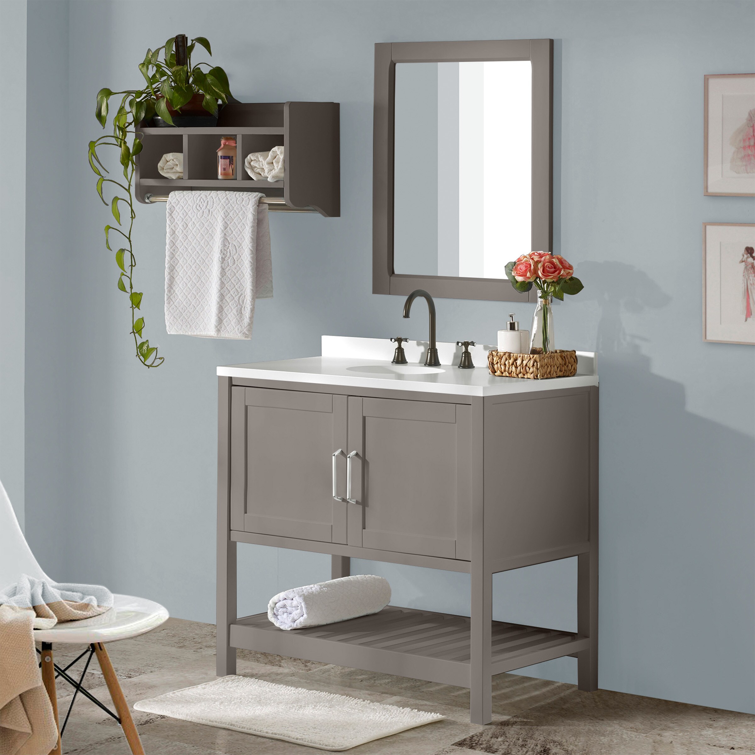 Alaterre Furniture AVAN3640AA vanities - View #3