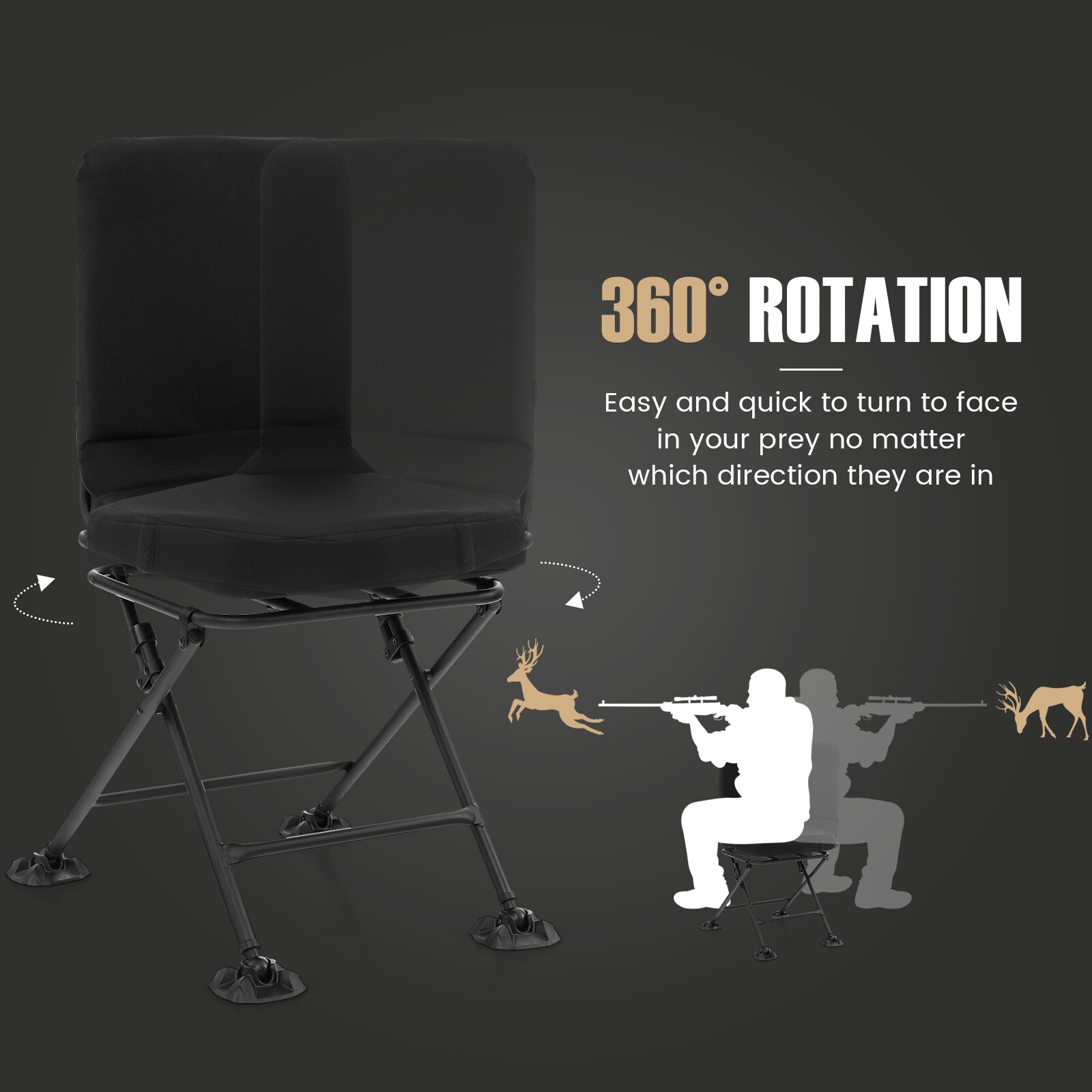 Iseryn NP109-CSDK761 Beach-Camping-Chairs - View #2