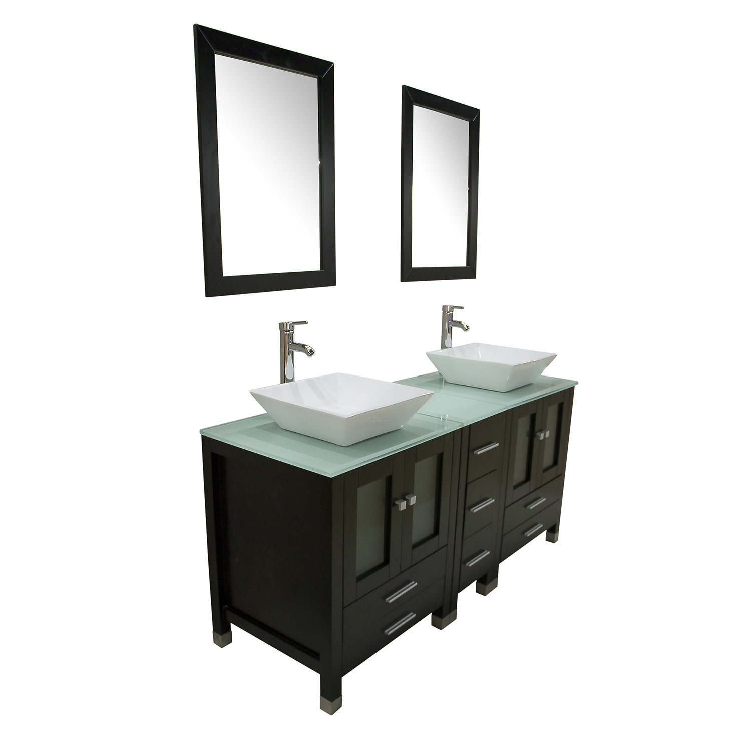 WONLINE 2XBR4196+4182+2X4360 Bath-Vanity-Combo - View #11