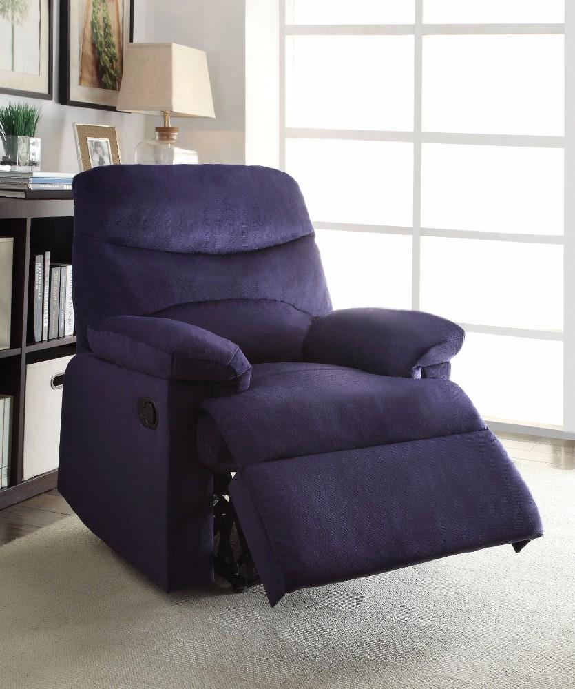 Benzara Blue Wool Recliner At Lowes.com