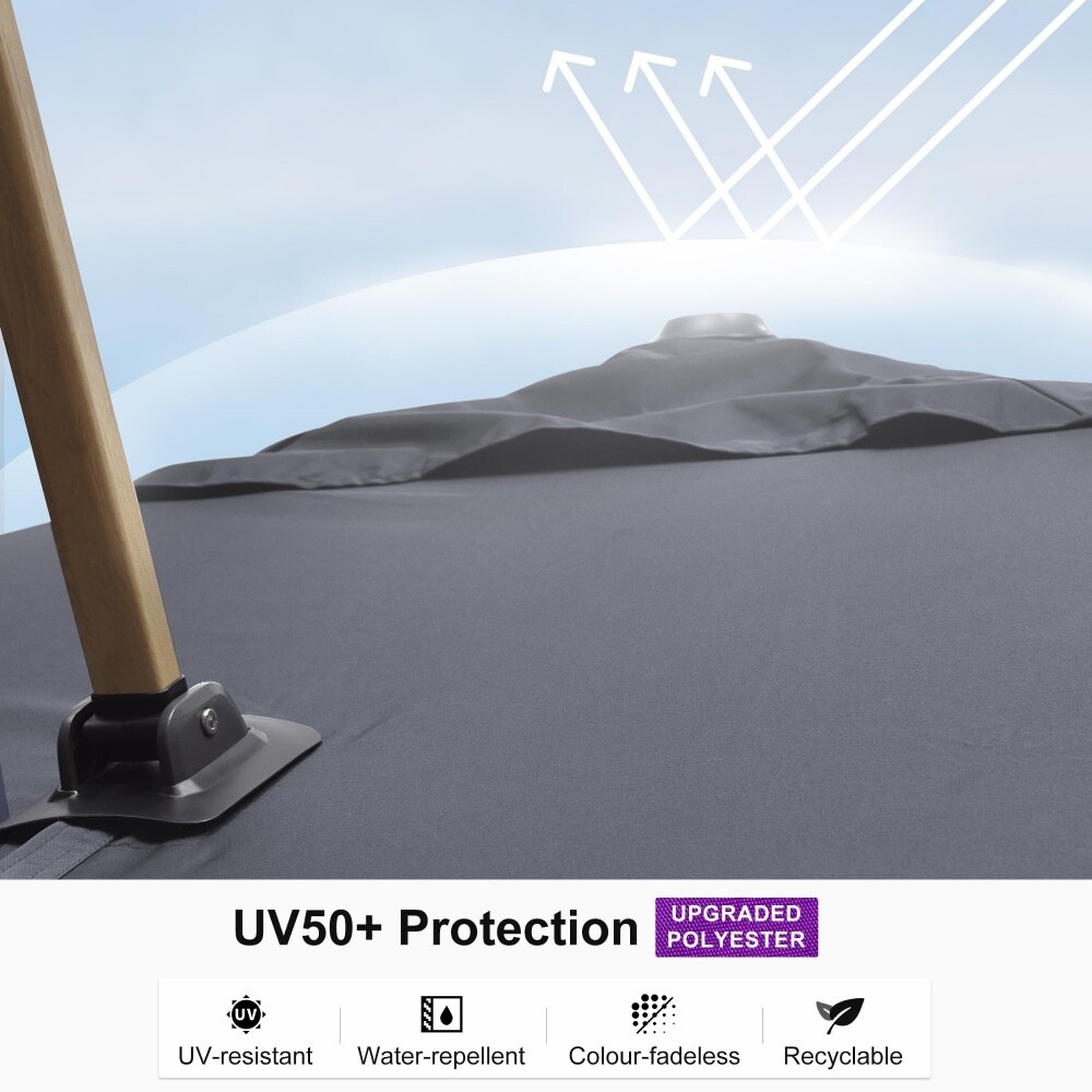 PURPLE LEAF LS06MEB10-GY Umbrellas-2 - View #3
