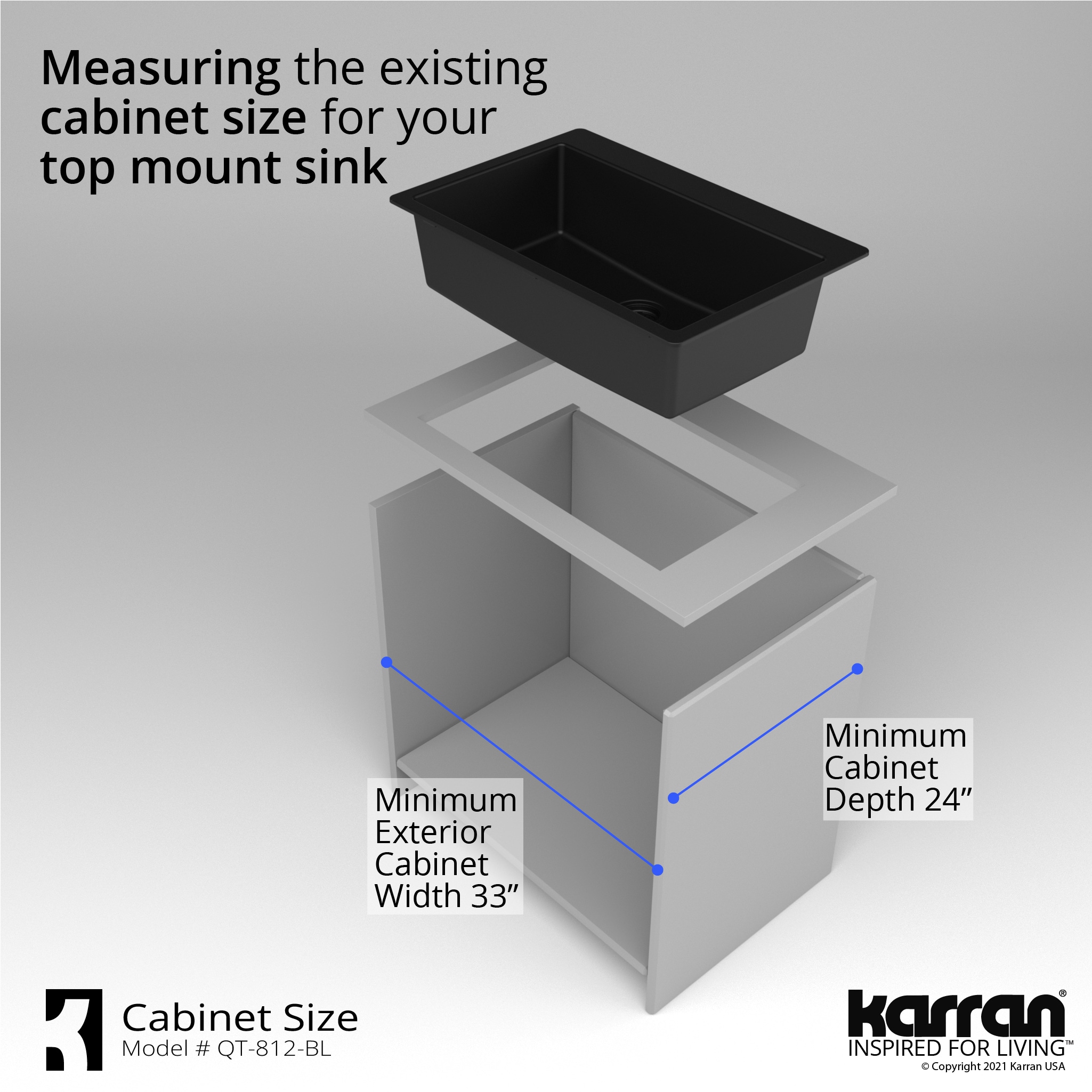 Karran QT-812-BL Kitchen-Sinks - View #11