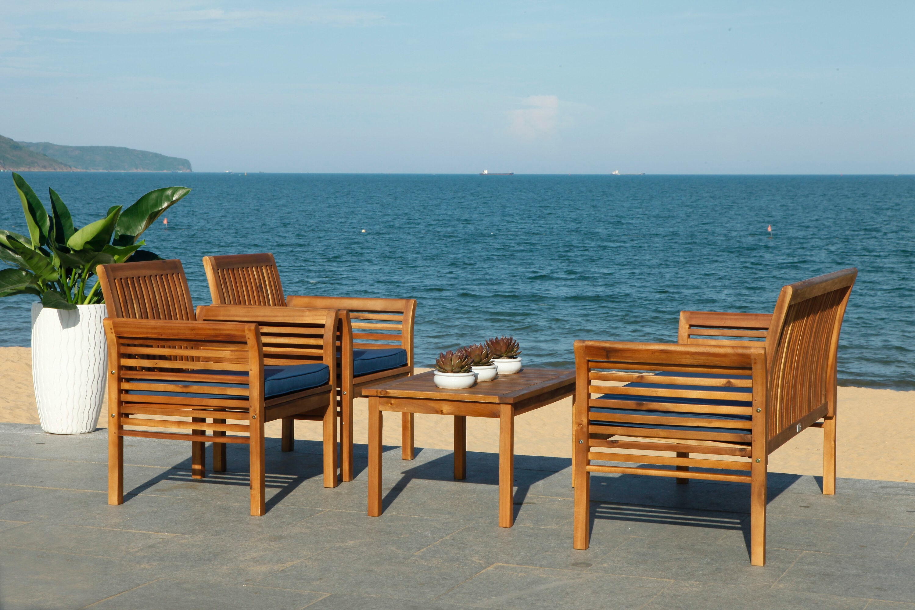 Safavieh PAT7005D Patio-Conversation-Sets - View #10