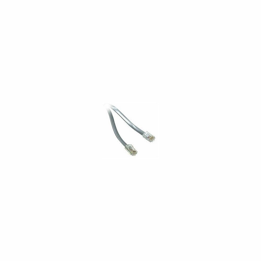 FastTrack ZX9CTG2302 14ft RJ11 6P4C MODULAR CABLE STRAIGHT
