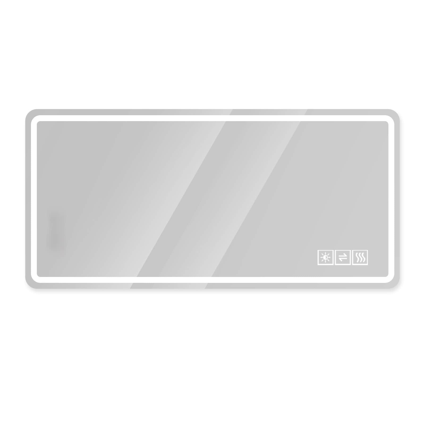 Forclover YOAE34979BK Framed-Bath-Mirrors - View #14