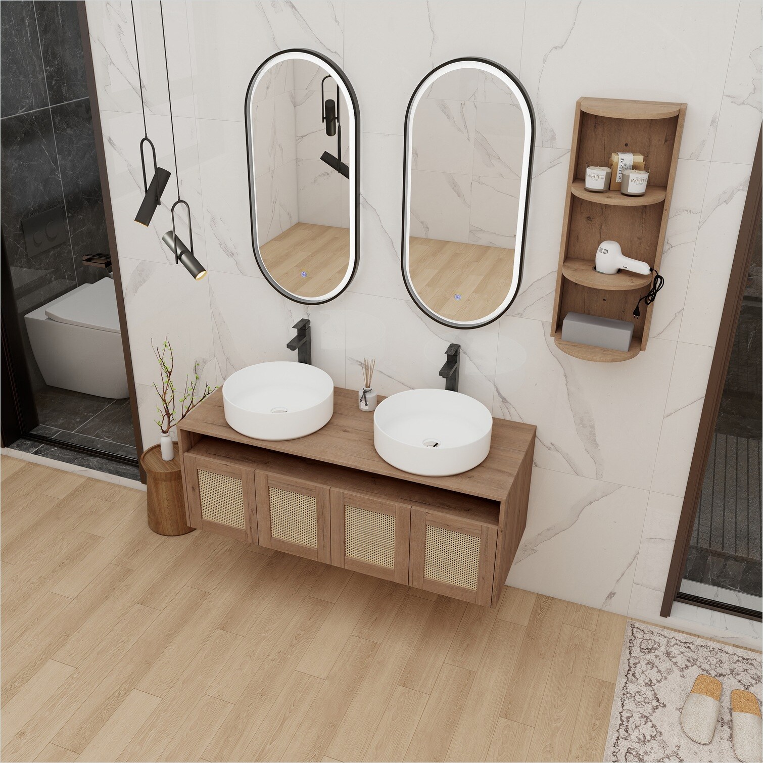 SunJet J5OF37HI9KNG Bath-Vanity-Combo - View #4