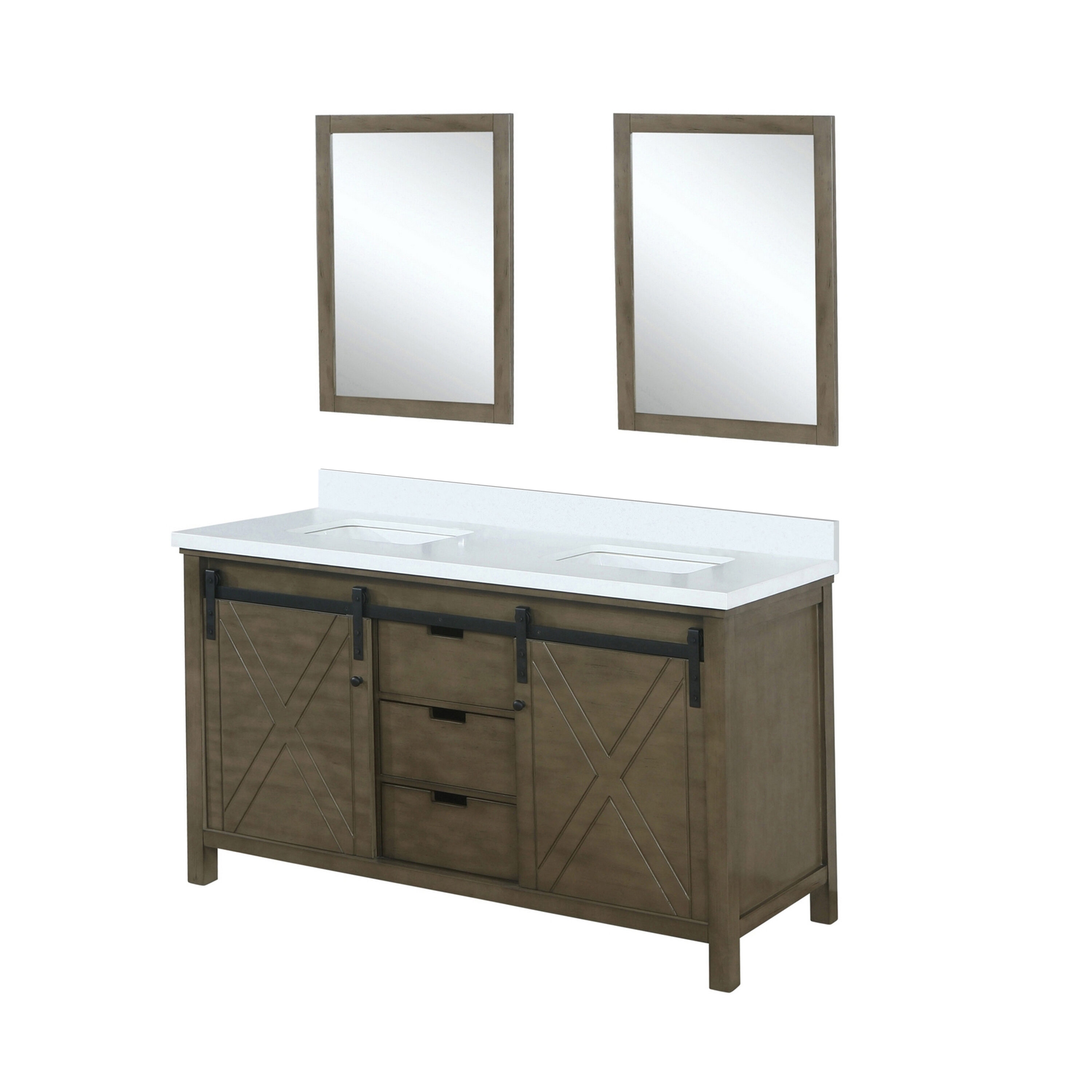 Lexora LM342260DKCSM24 Bath-Vanity-Combo - View #3