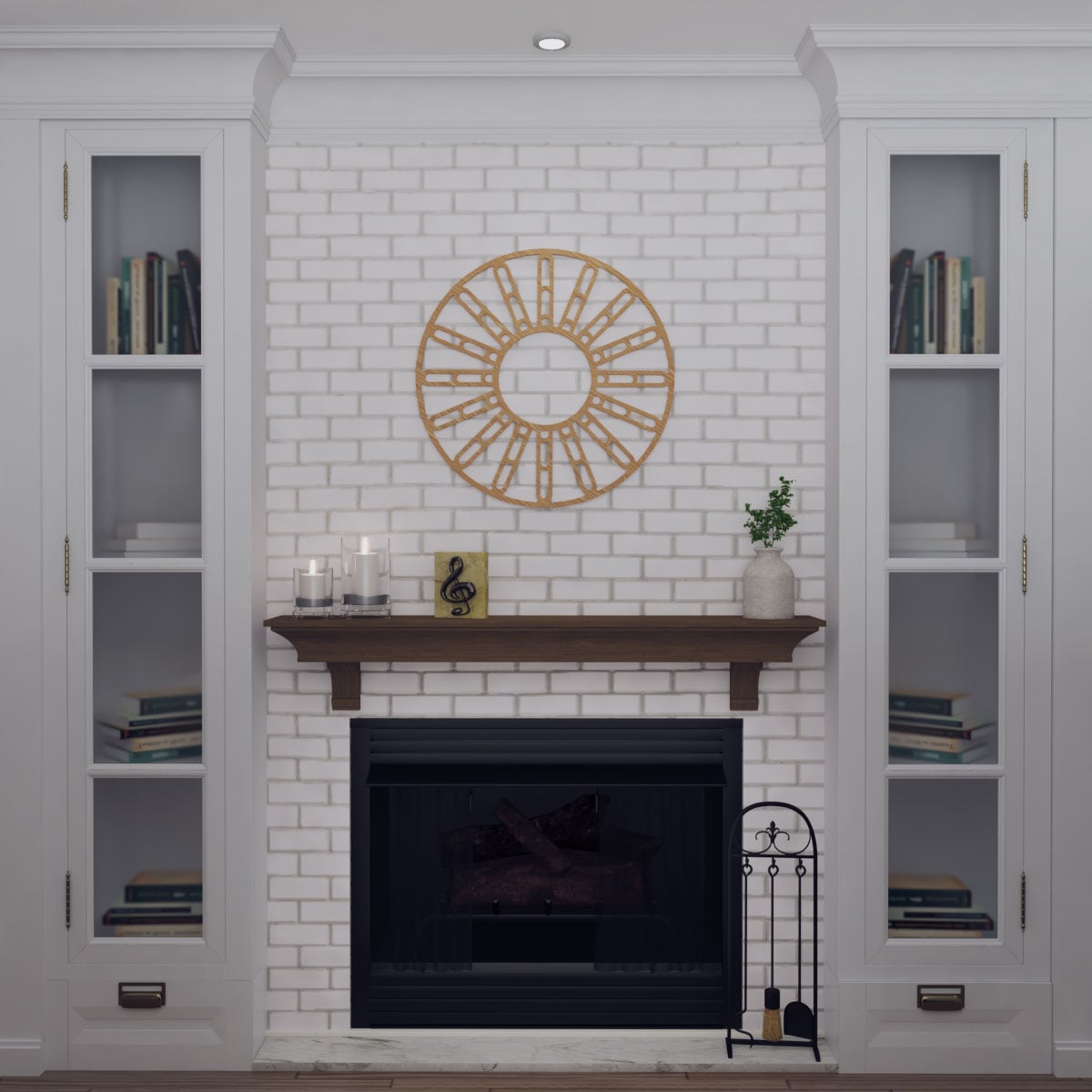 Ekena Millwork CMWP36X36X0375HHRO Ceiling-Medallions - View #9