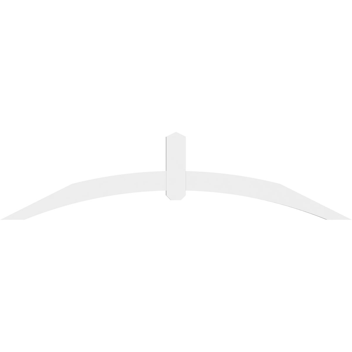 Ekena Millwork GBP072X18X0204ARC00 Exterior-Brackets-Braces - View #2