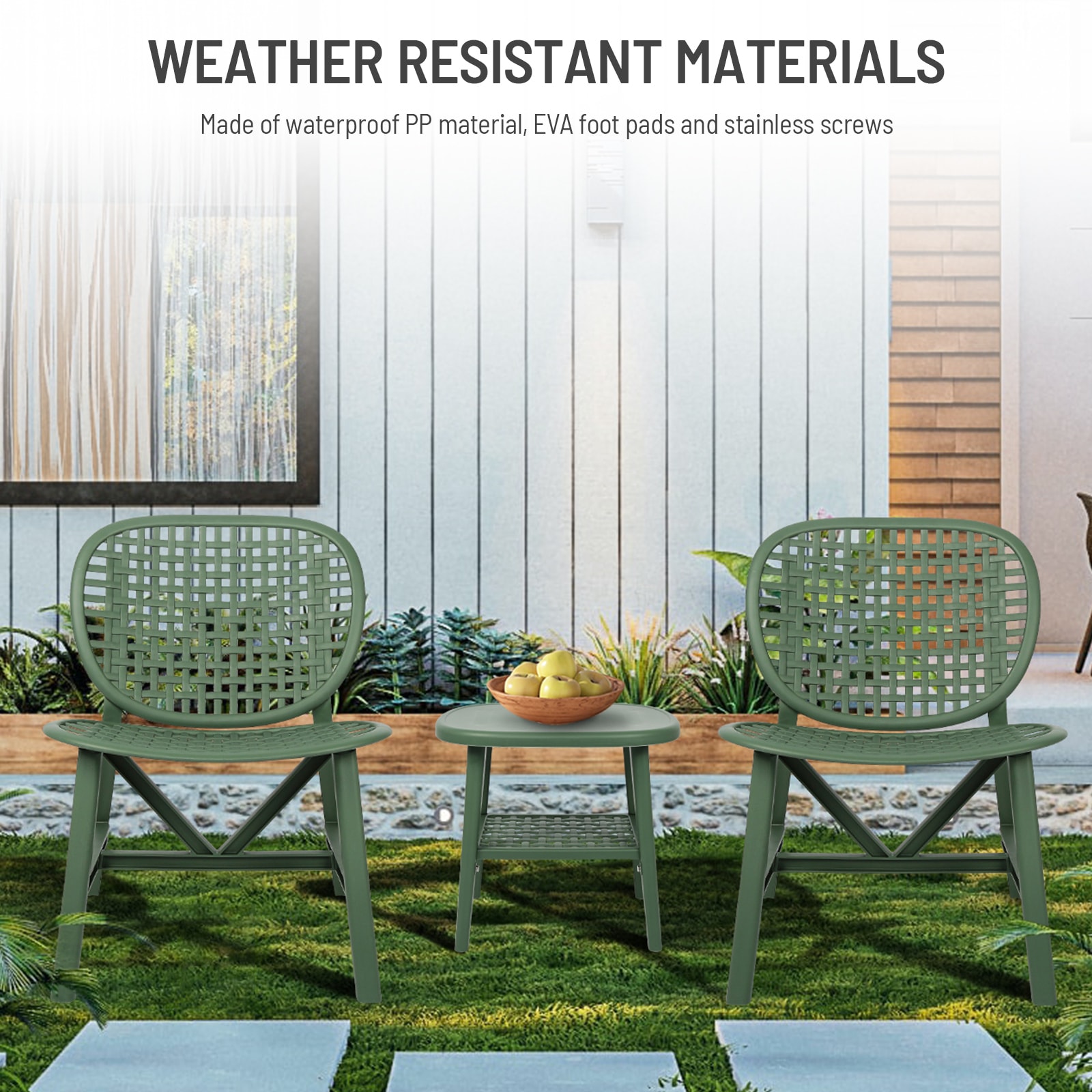 Miki Shinly FCP-7232-05QI Patio-Conversation-Sets - View #7