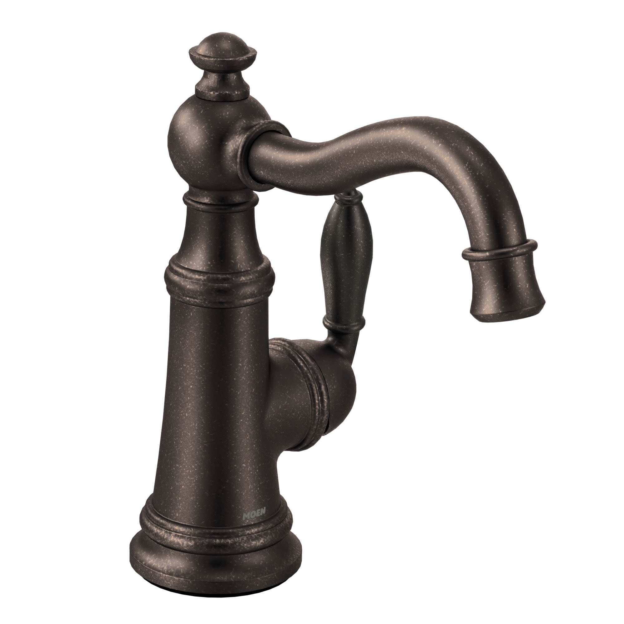 Moen S62101ORB Weymouth Oil rubbed bronze Single Handle Deck-mount Bridge Kitchen Faucet