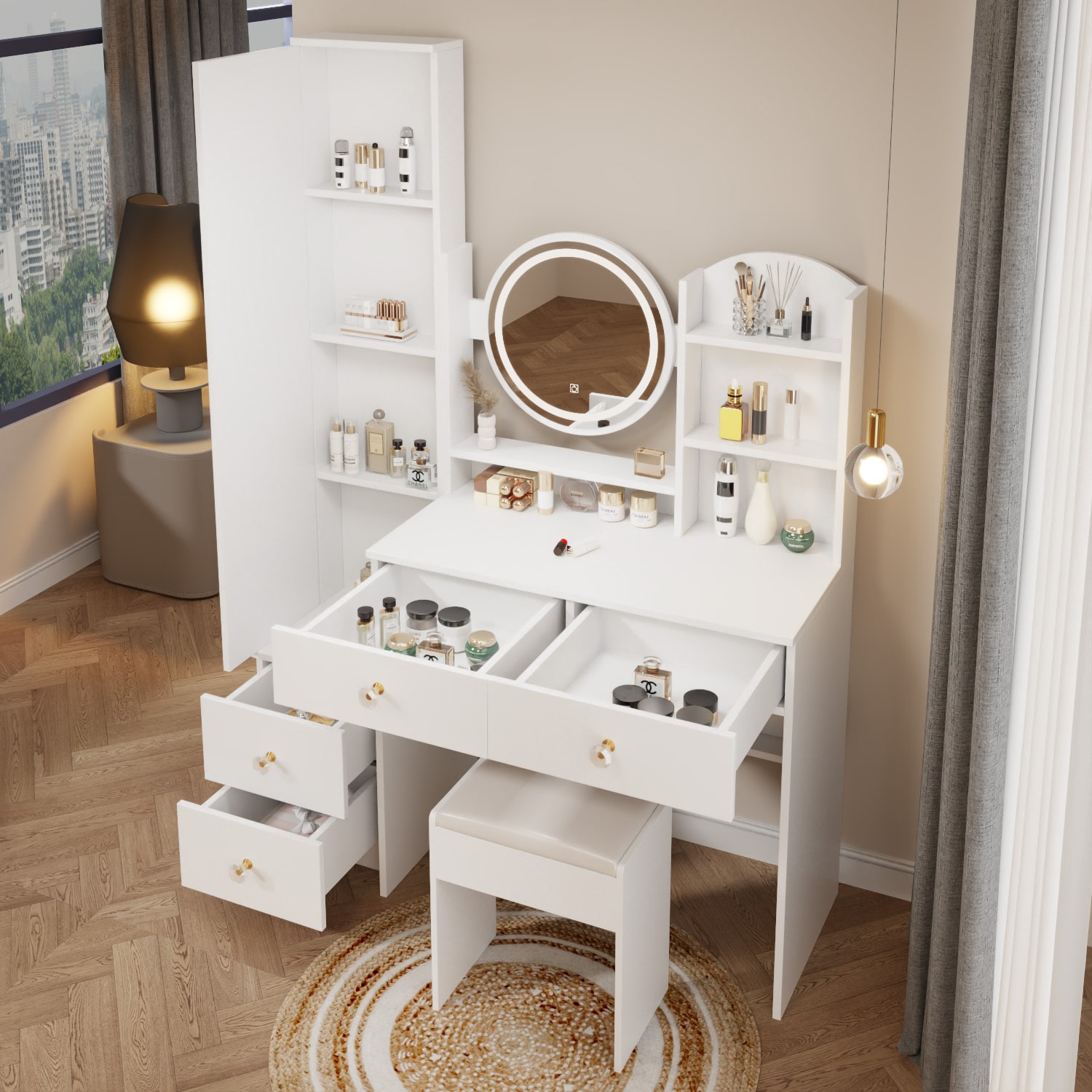ToolCat PLP1-12-BHH Bedroom-Vanities - View #4