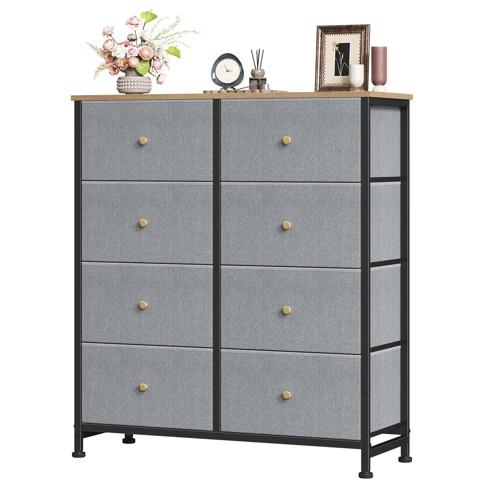 blue 8 drawer dresser Amazon.com: MAISONARIA Navy Dresser for Bedroom, 8 Drawer Double Dresser,  Modern Chest of Drawers for Bedroom, Living Room, Entryway and Closet, 55"  L x 15.7" D x 37.4" H : Home &