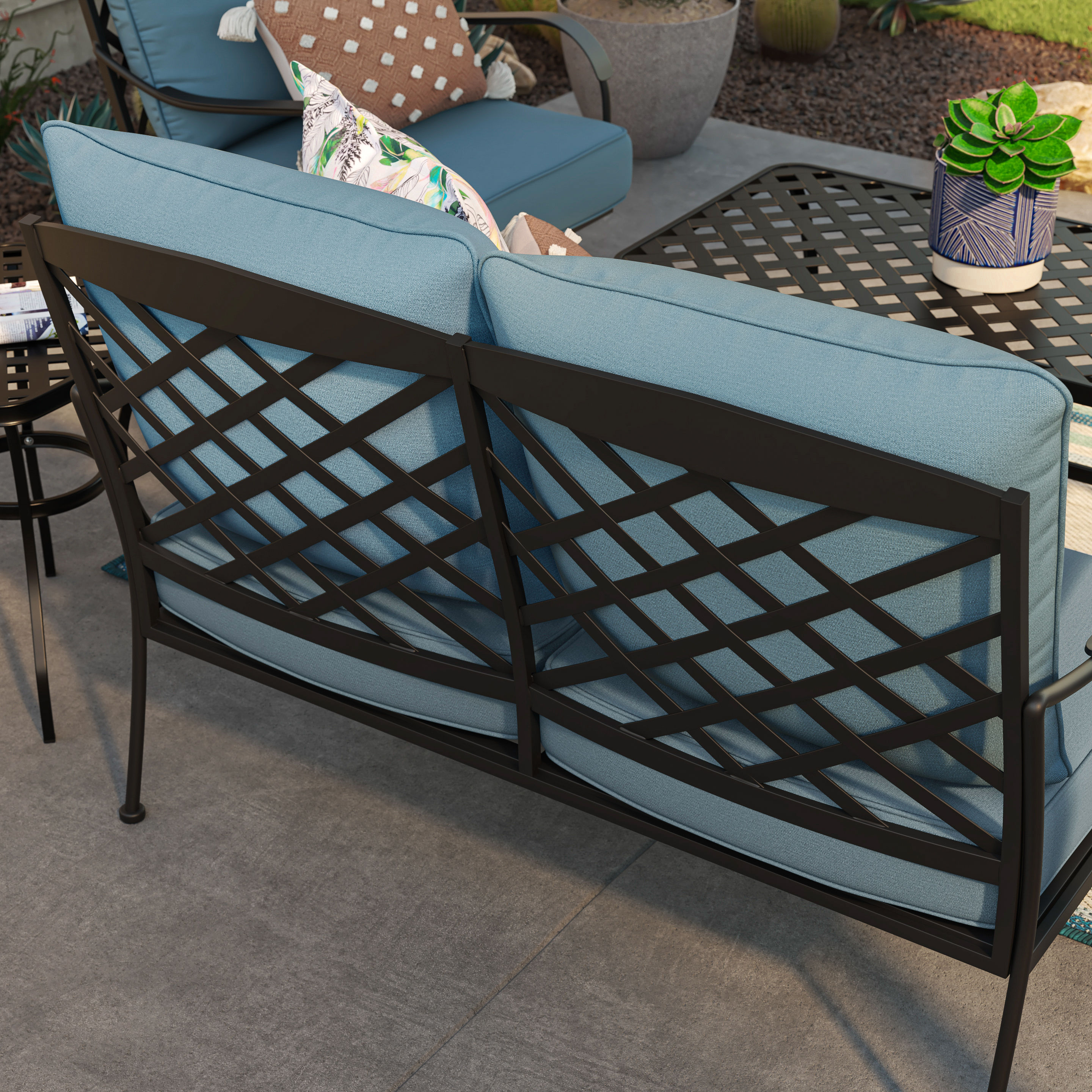 Style Selections LG-20276-LCBLE Patio-Conversation-Sets - View #15