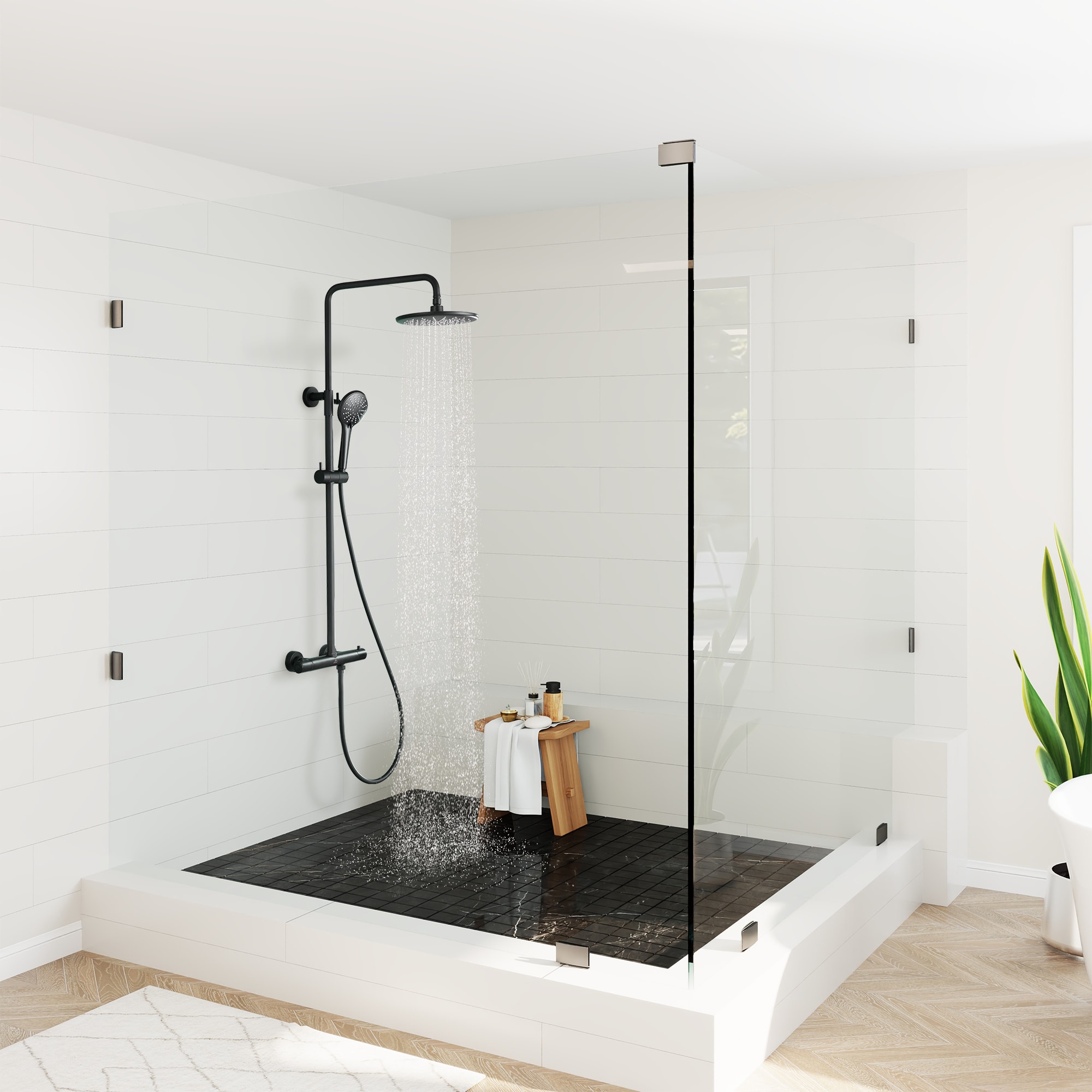 CASAINC CS3523-10MB Showerhead-Bar-Panels - View #4
