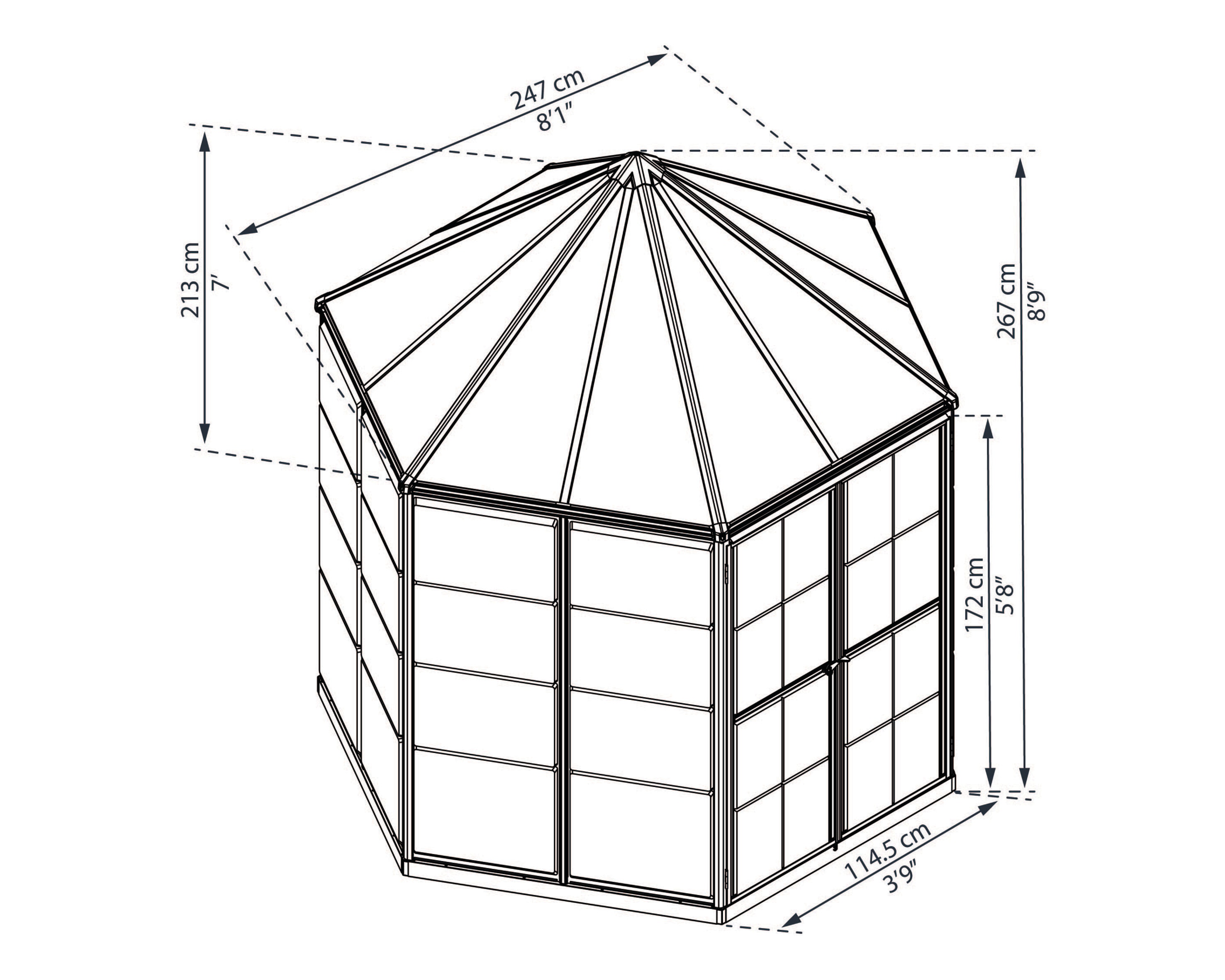 Canopia by Palram 704053 greenhouses - View #3