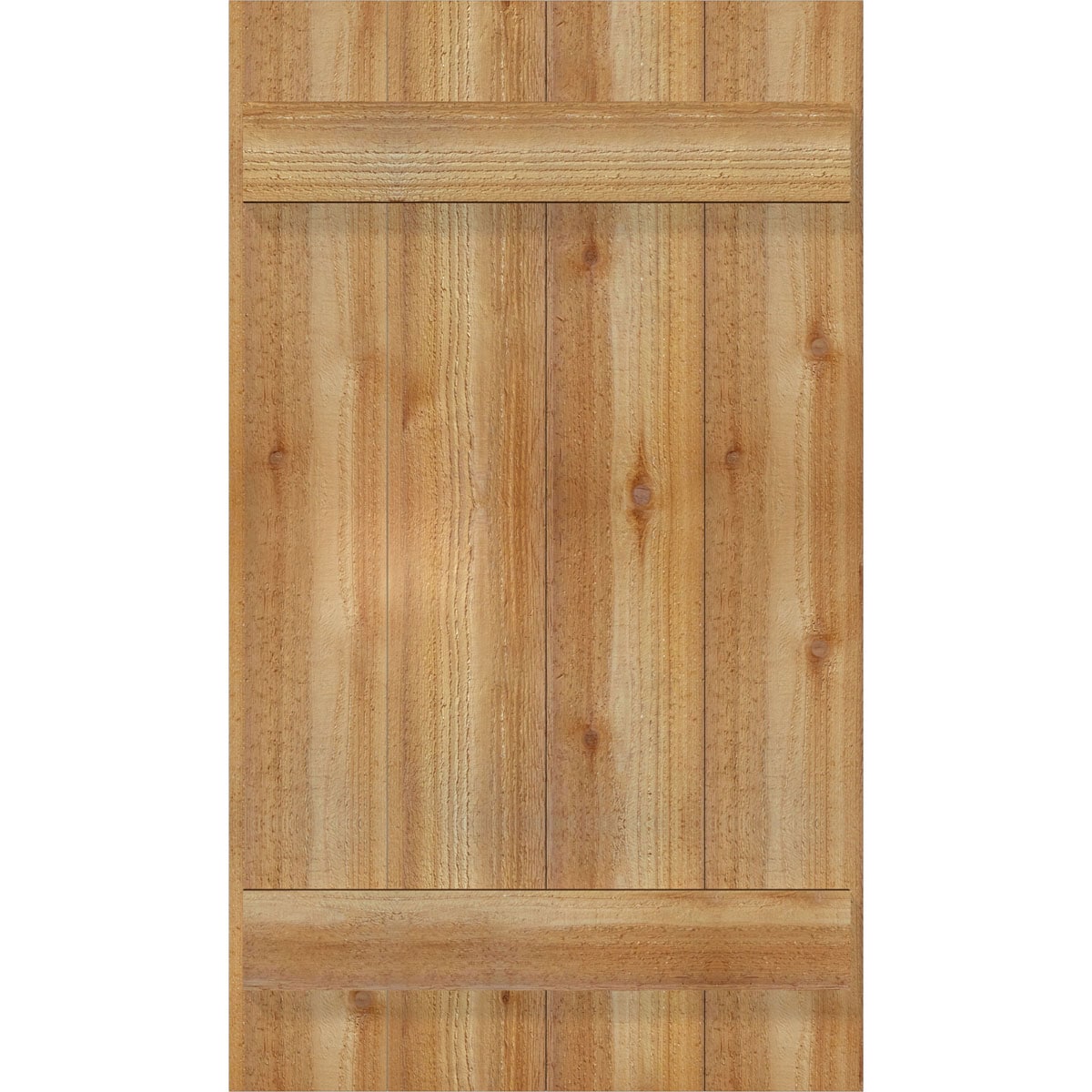 Ekena Millwork RBJ06S21X037RWR Exterior-Shutters - View #5