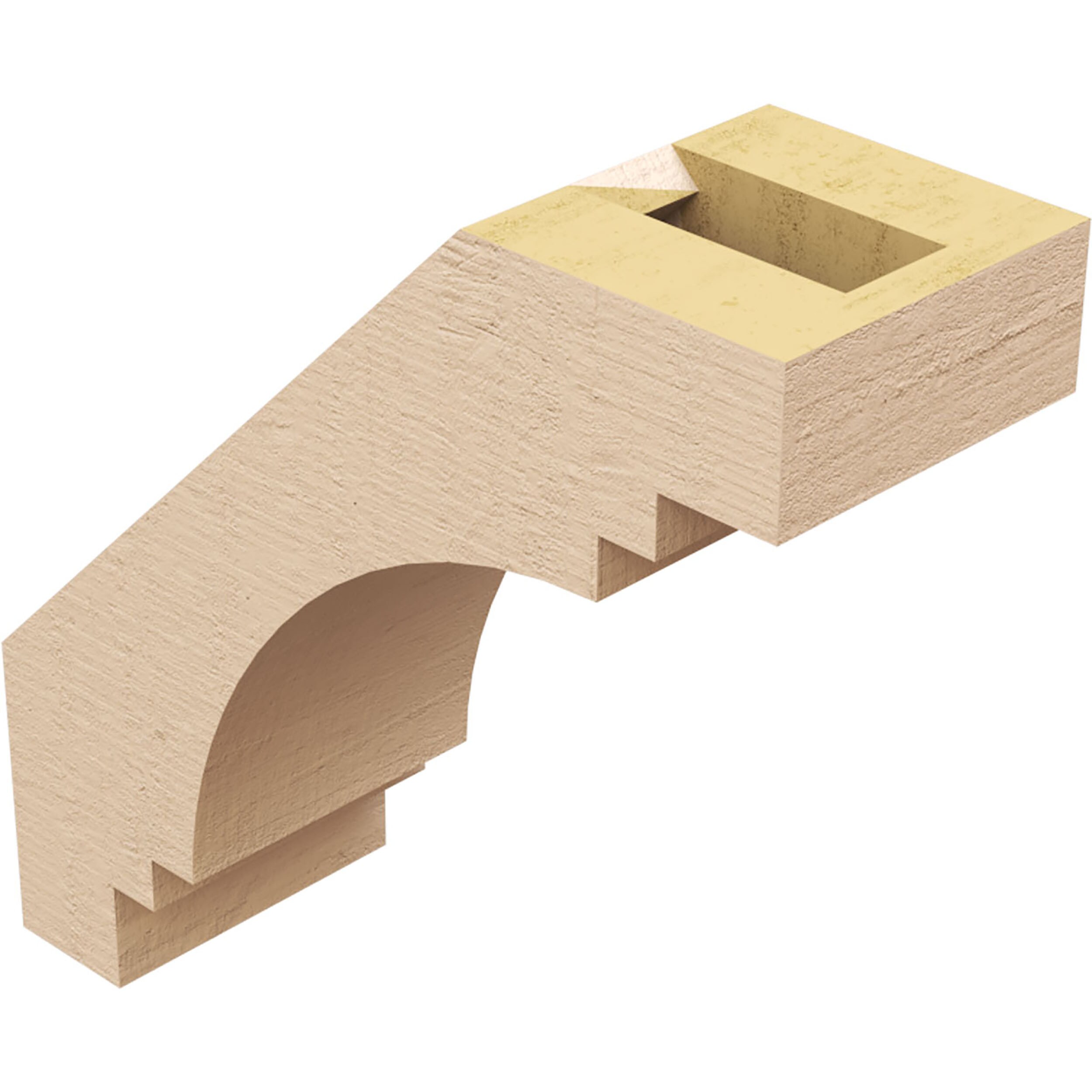 Ekena Millwork BRCUR03X08X08PECRCPR braces - View #12