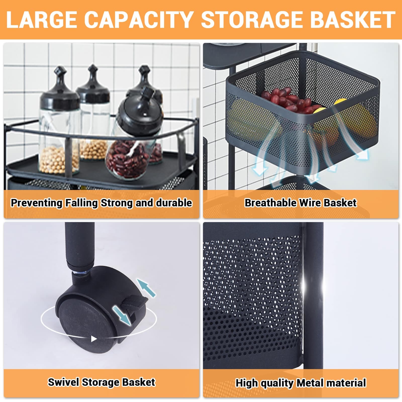 Qeetex WLS-PHK-33DHQPXH Pull-Out-Cabinet-Baskets - View #2