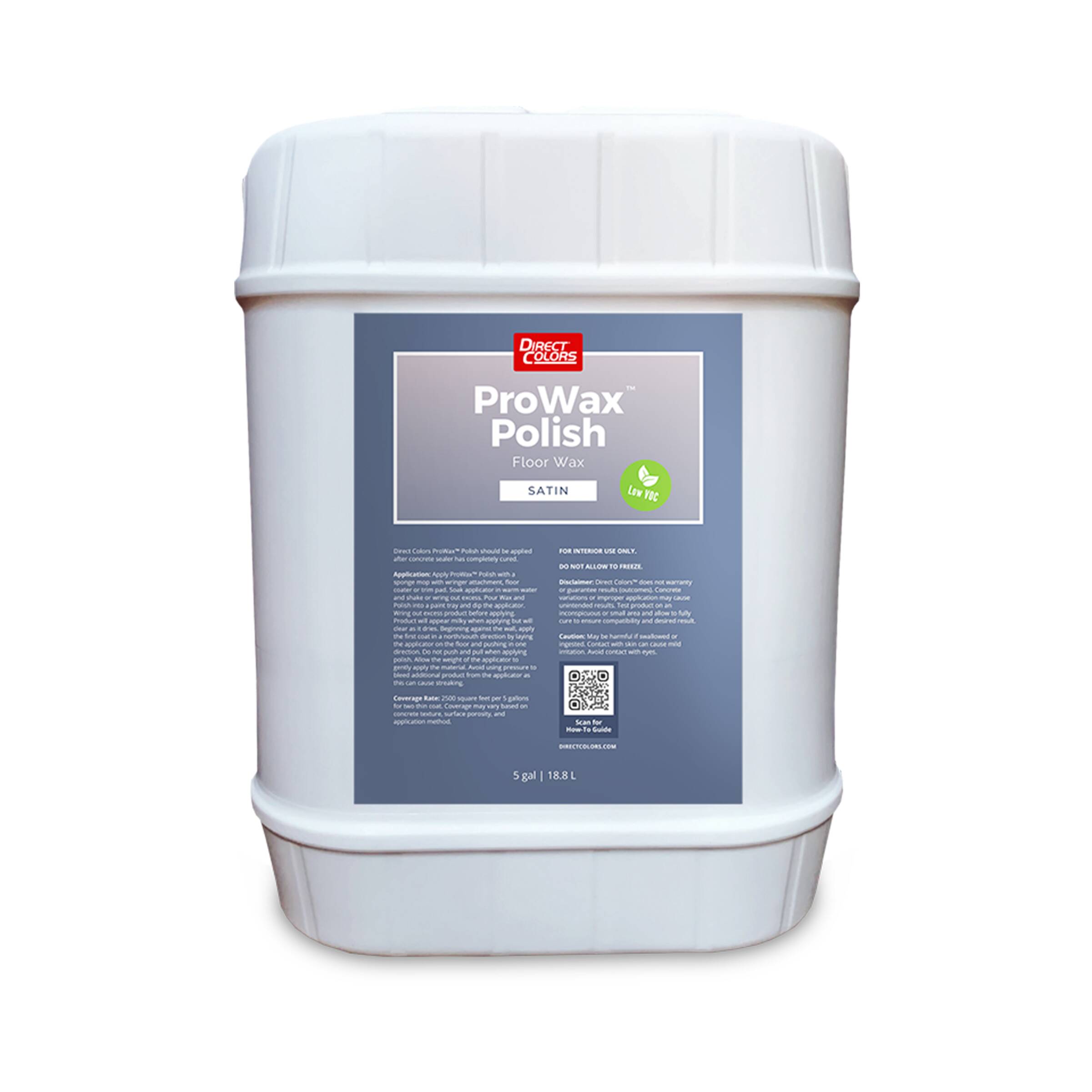 Direct Colors DC-WAX-SAT-5GAL Concrete-Stains - View #2