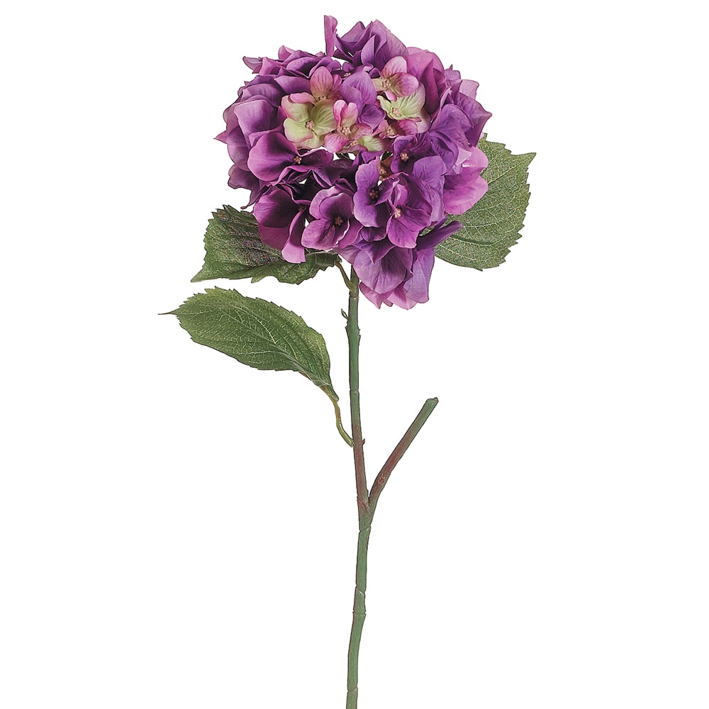 Allstate Floral FSH017-OC 23-in Orchid Indoor Desktop Hydrangea Artificial flower