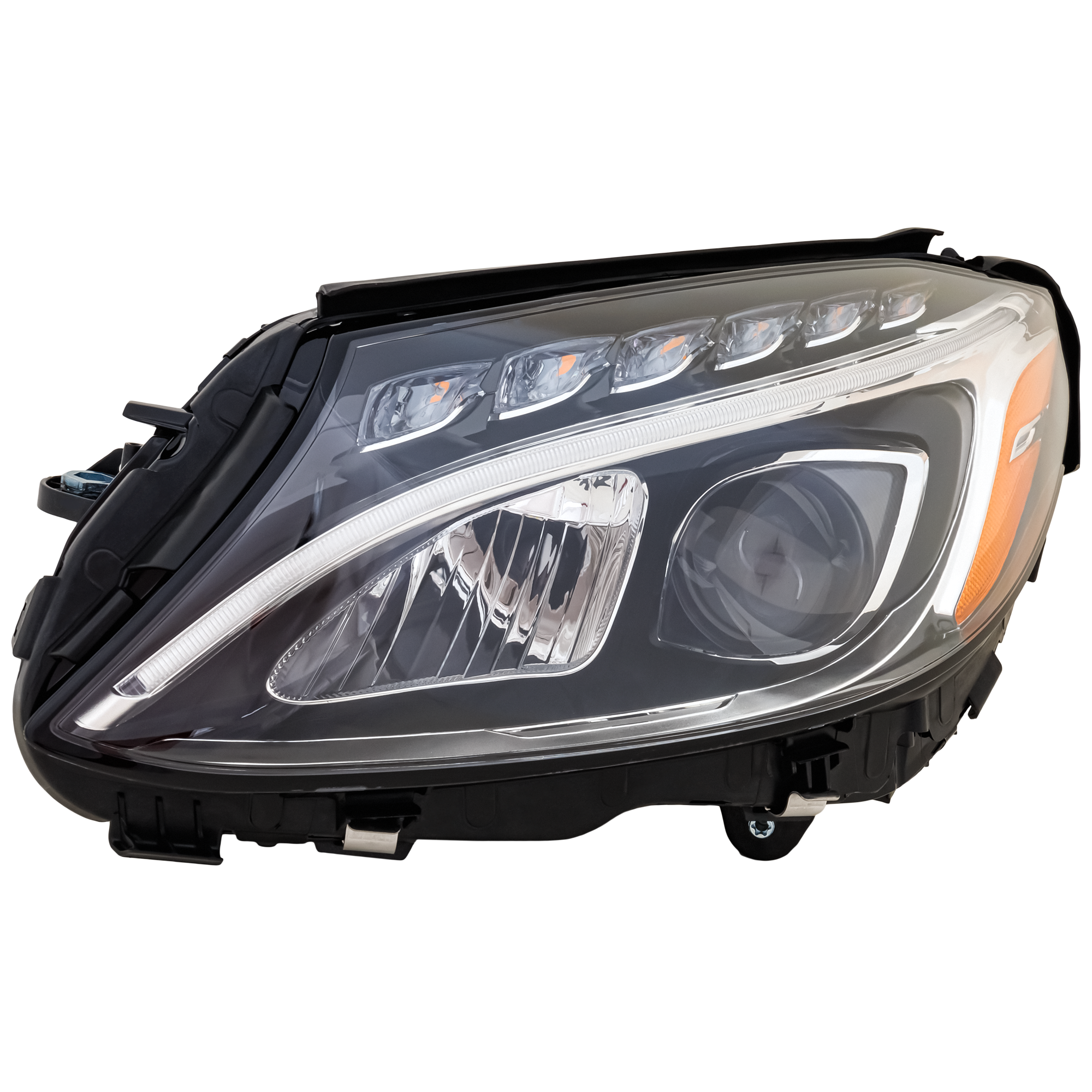 Garage-Pro GPRM10010134A Driver Side LED Headlight For Mercedes Benz C300 4matic Base 2015-2018 Also Fits C63 Amg S with Bulb(s) Convertible- Coupe& Sedan- For Models Without Adaptive Headlight