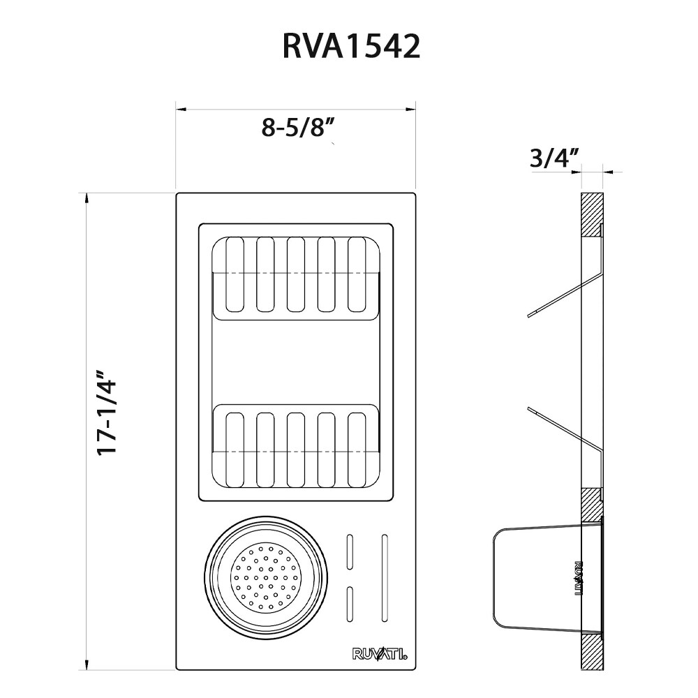 Ruvati RVA1542 Kitchen-Sink-Accessory-Kits - View #4