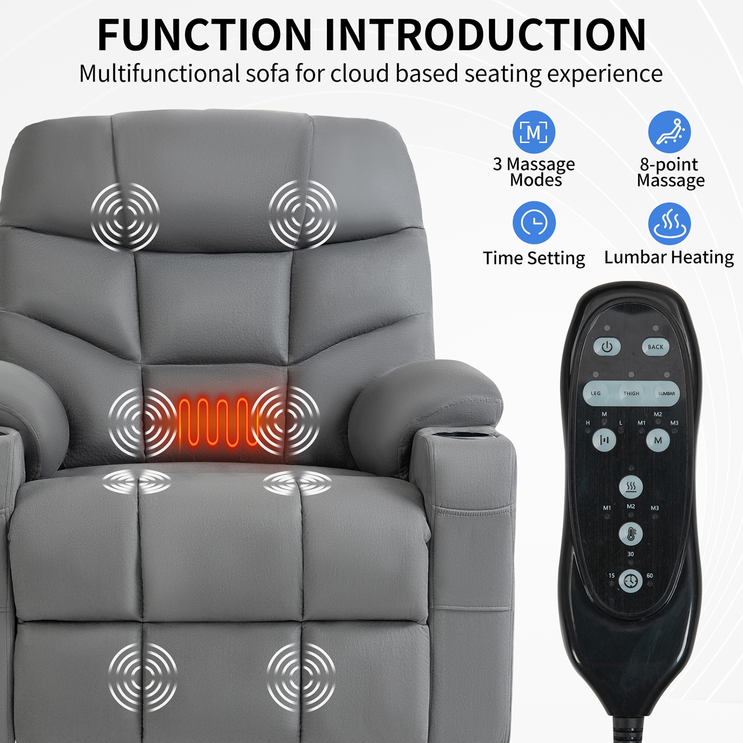 Sumyeg OR-PP038535BAA recliners - View #7