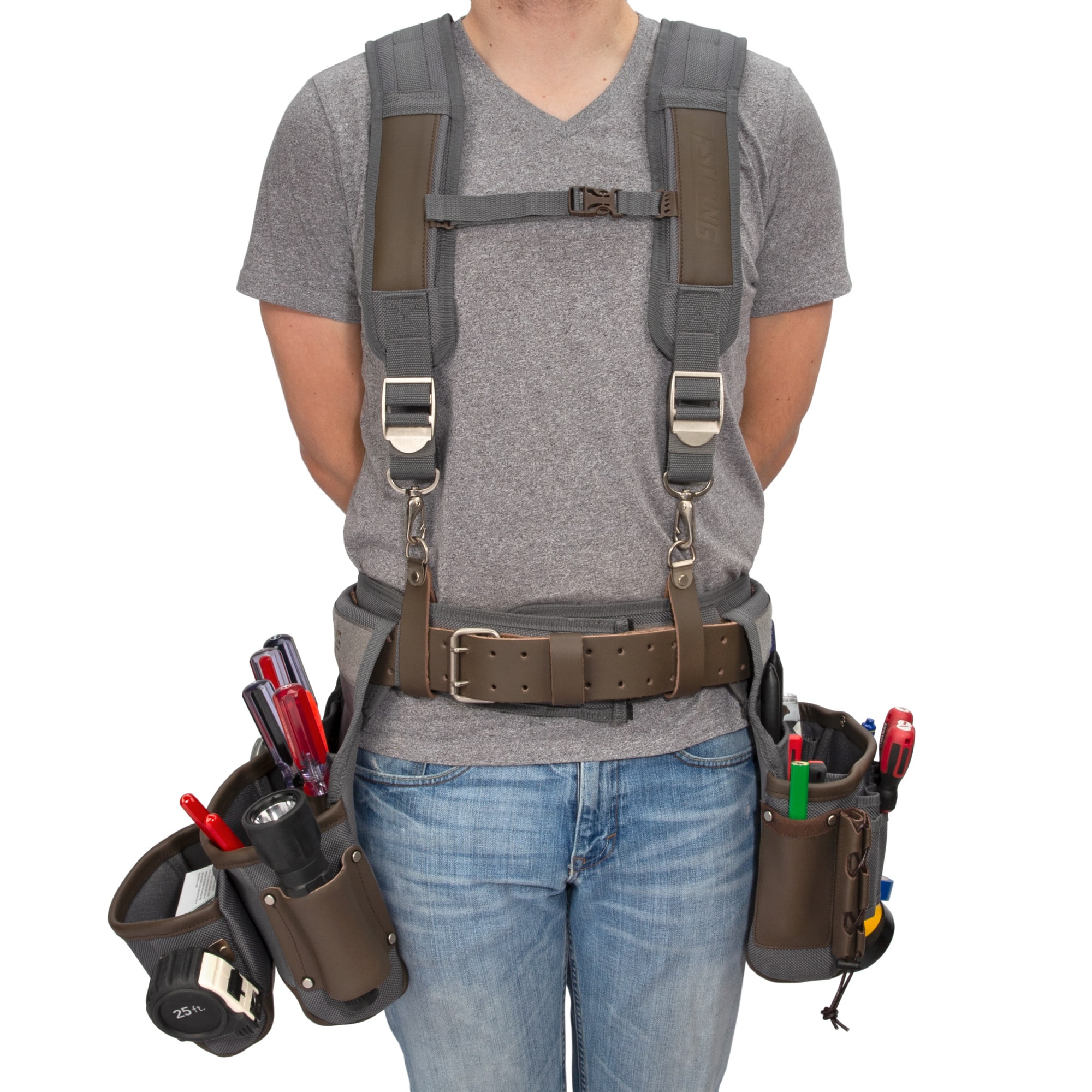 Estwing Electrician Polyester Suspension Tool Rig in the Tool Belts  department at