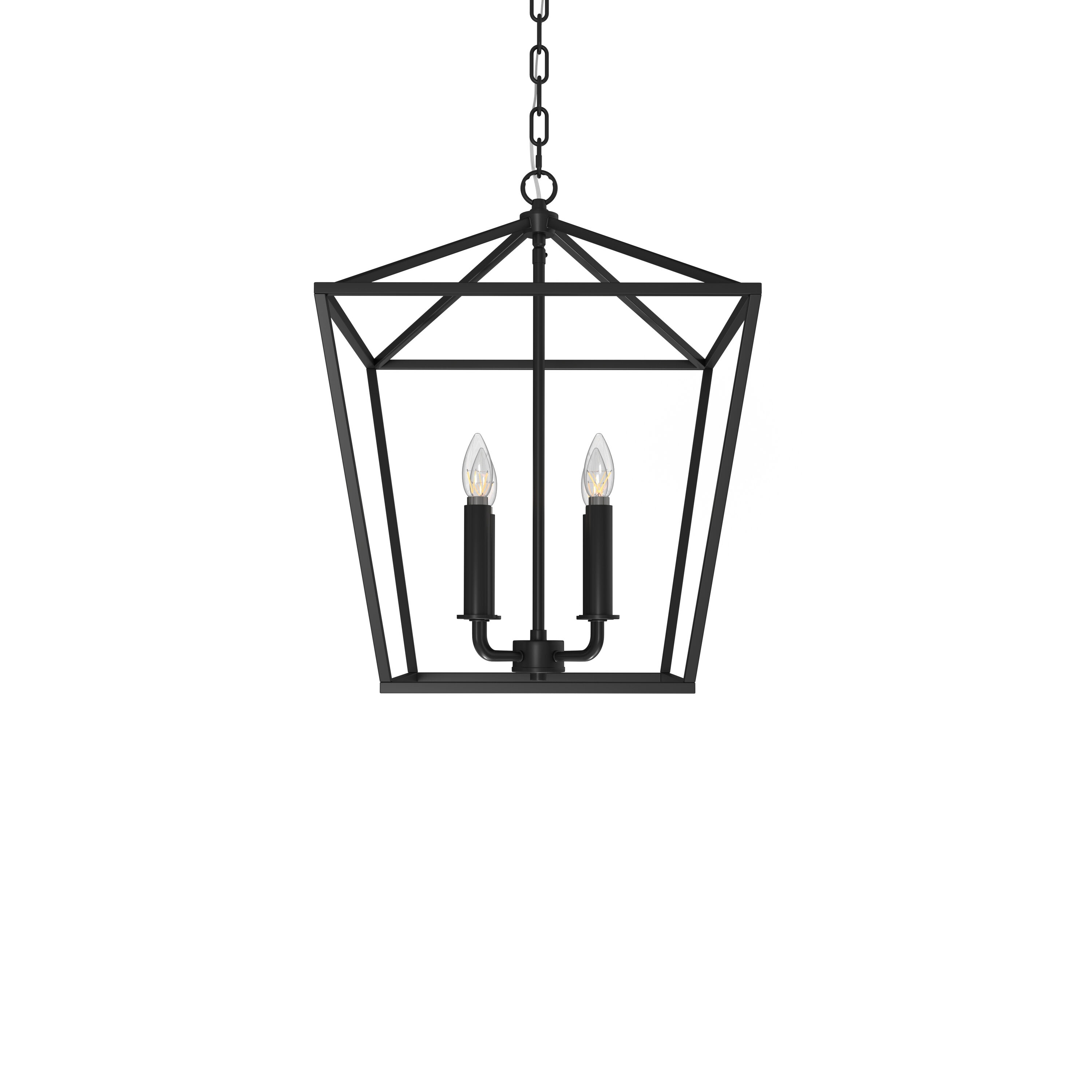 allen + roth CH31-4MBK Pendant-Lights - View #6
