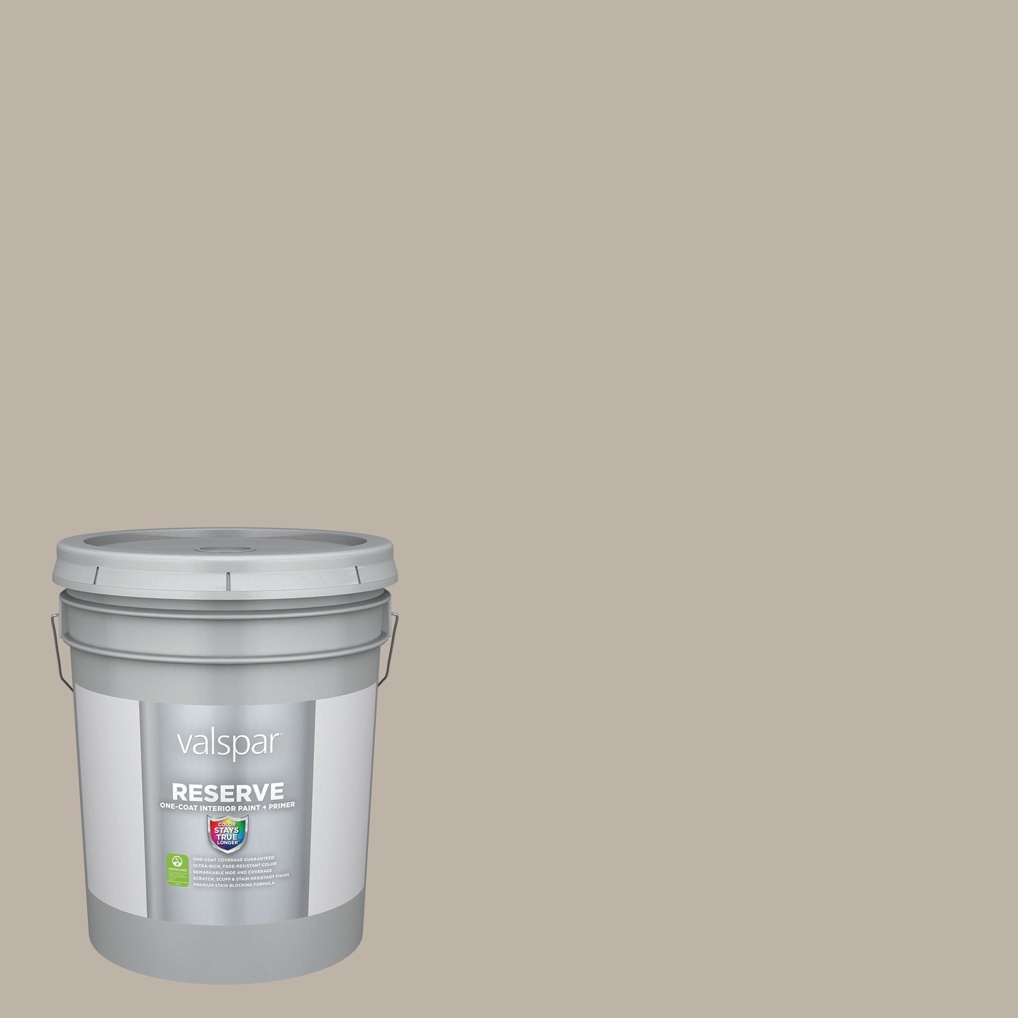 Valspar 2006-10B-2916585 Reserve Eggshell Gallery Grey 2006-10B Latex Interior Paint Paint + Primer ( 5-gallon )