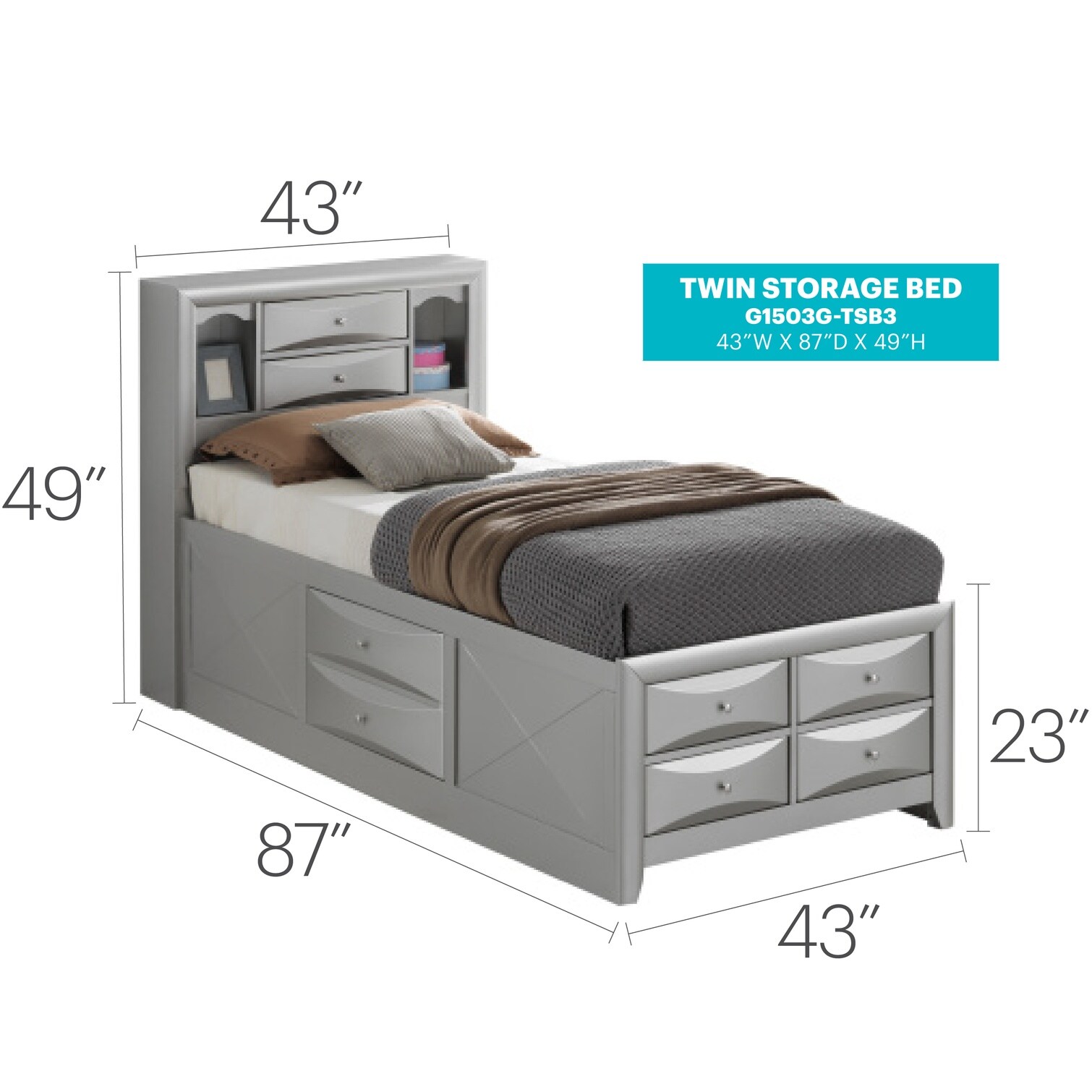 FlowLuxe 2NOSY5HE7SGR beds - View #3