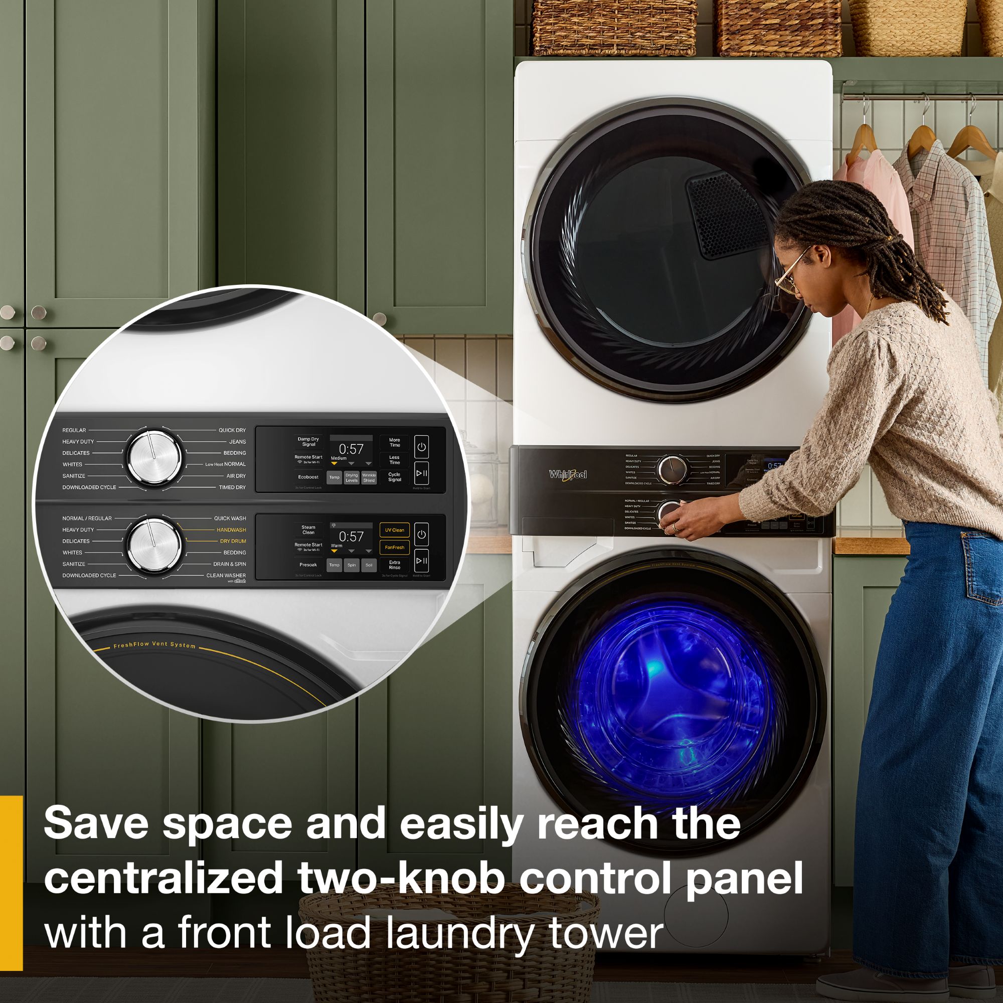 Whirlpool WEF5727TW Combo-Washer-And-Dryer - View #11
