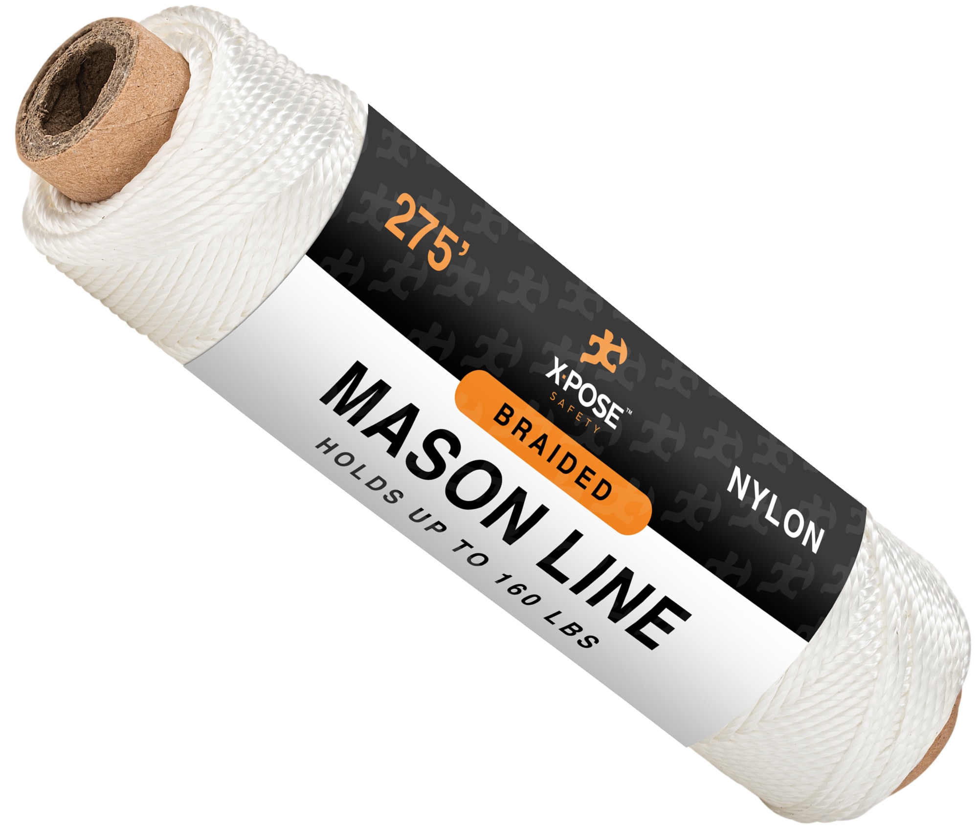 XPOSE SAFETY Nylon Twine - 275 Ft Nylon String - Synthetic Thin Twine  String - Indoor and Outdoor Use for Crafts, Camping, Garden, Line Level,  Marine, Fishing, Trot Line, Decoy, Property Markers