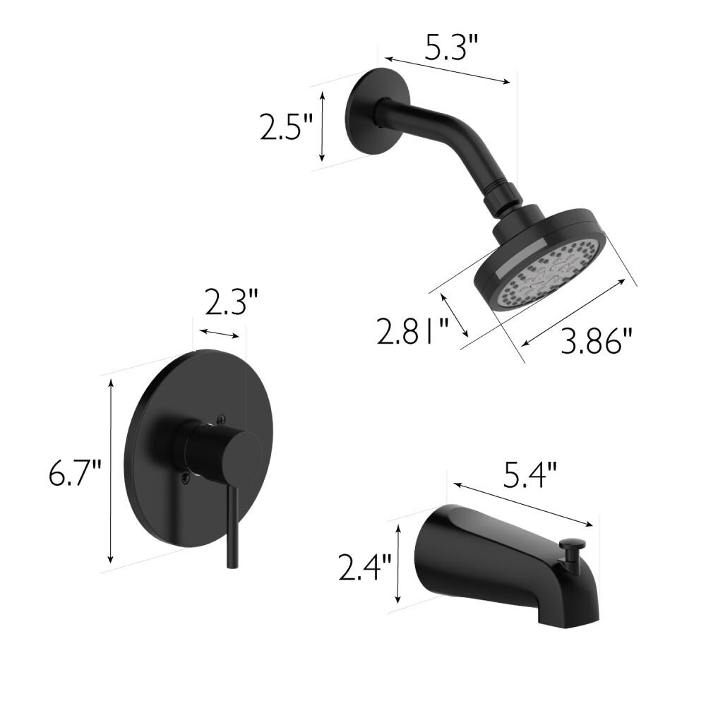 Design House 594085 Tub-Shower-Faucets - View #7