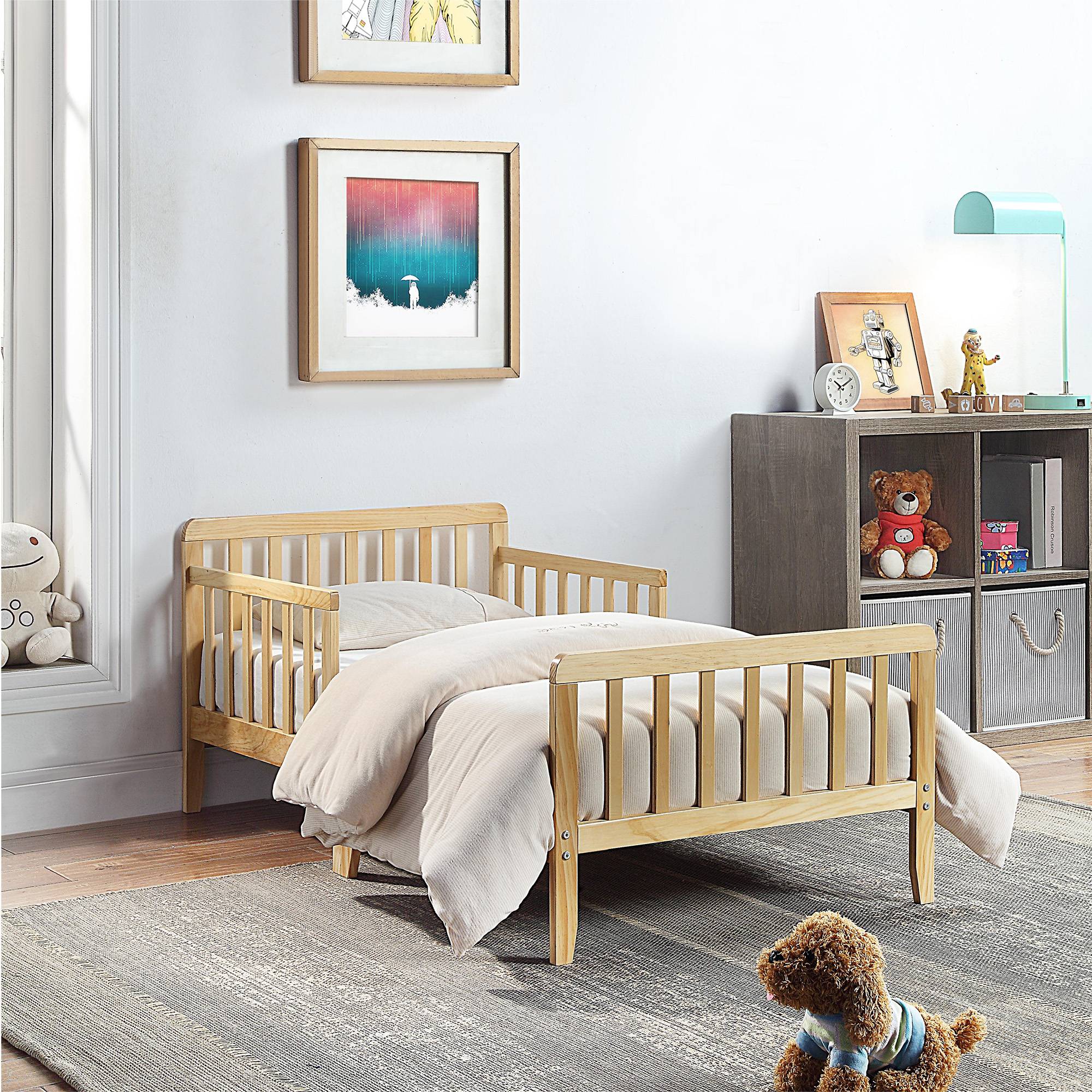 Yiekholo YLL-0743AAN Natural Natural Toddler Bed