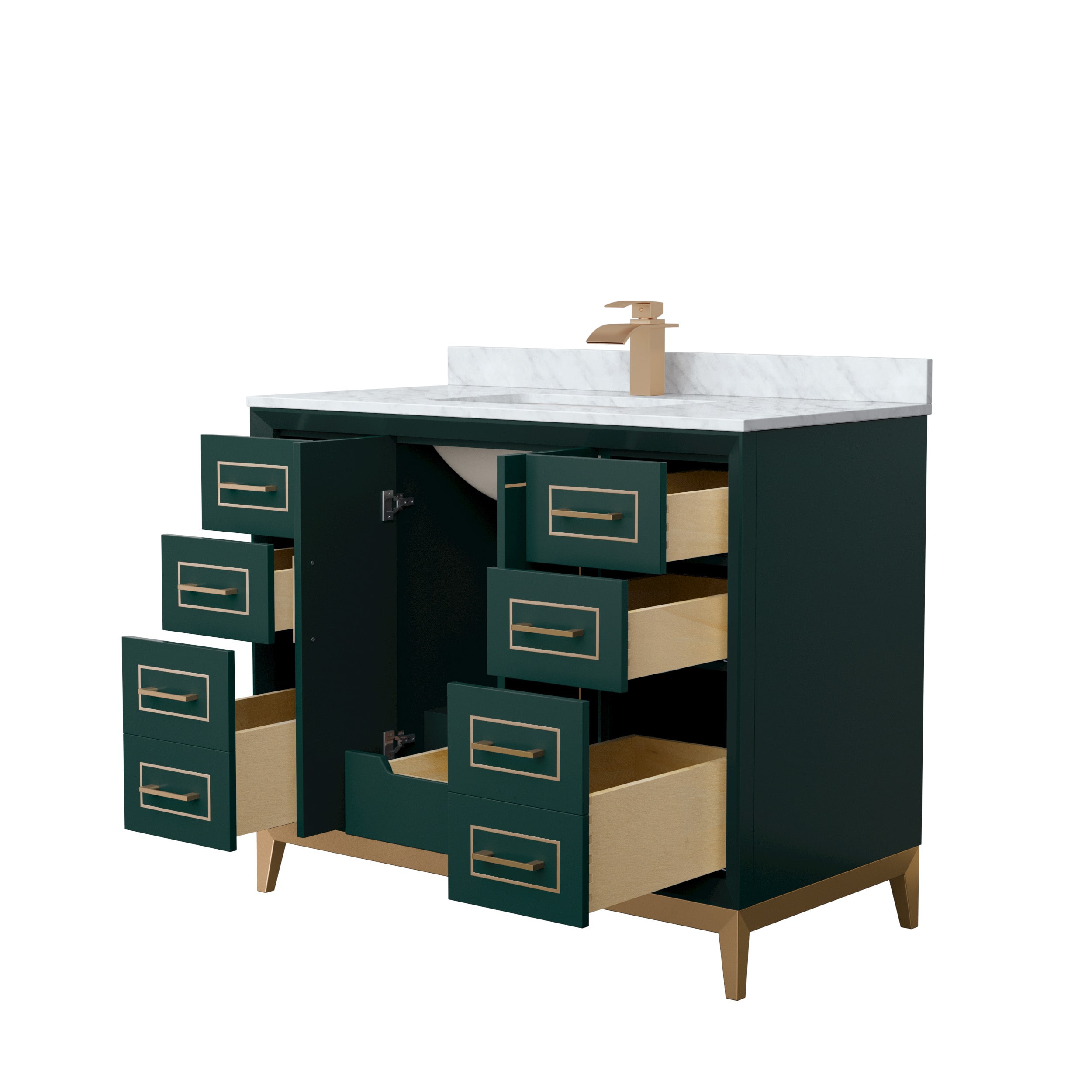 Wyndham Collection WCH515142SGSCMUNSMXX Bath-Vanity-Combo - View #2