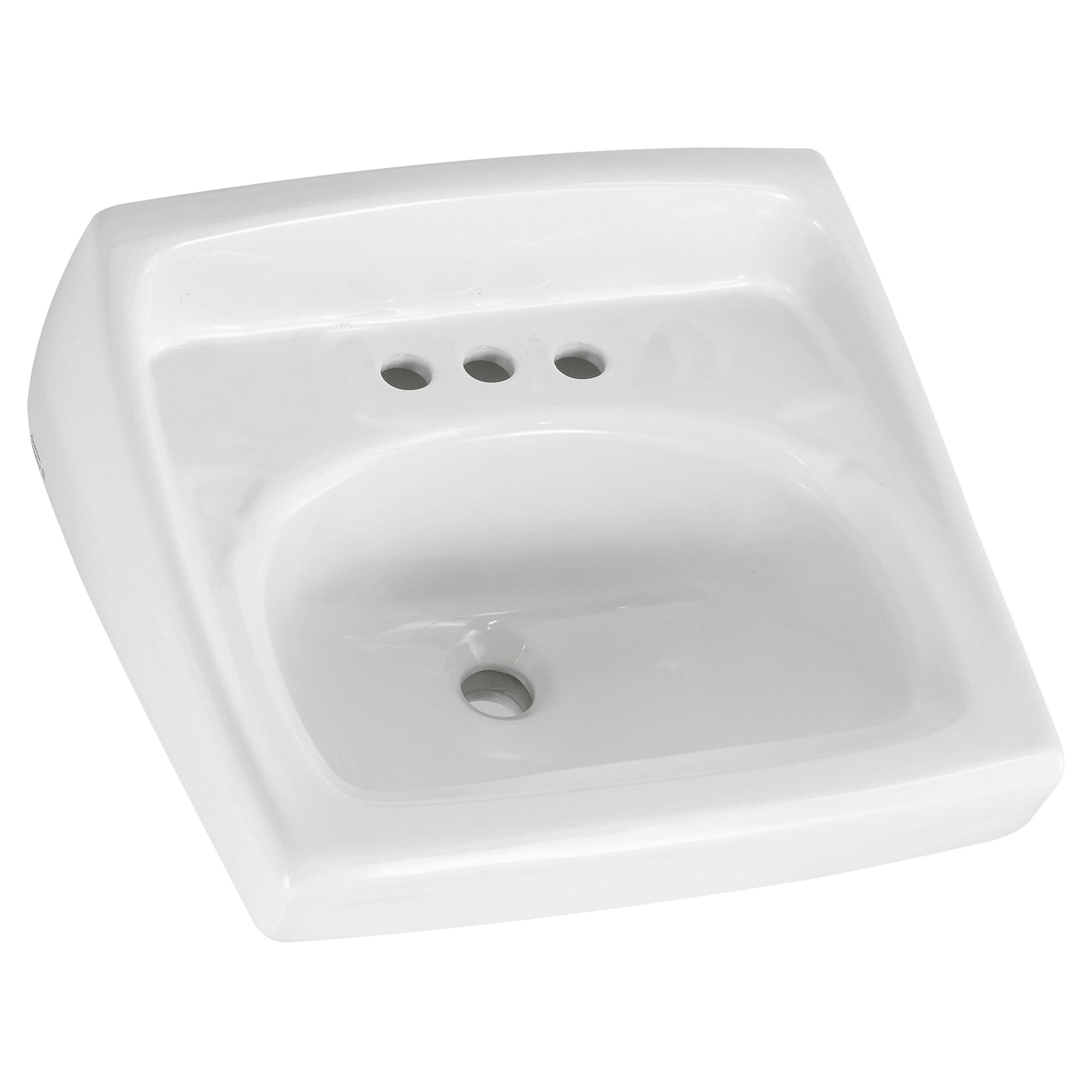 American Standard 0356028.020 Vitreous China 20.5-in Wall-mount Rectangular Traditional White Bathroom Sink
