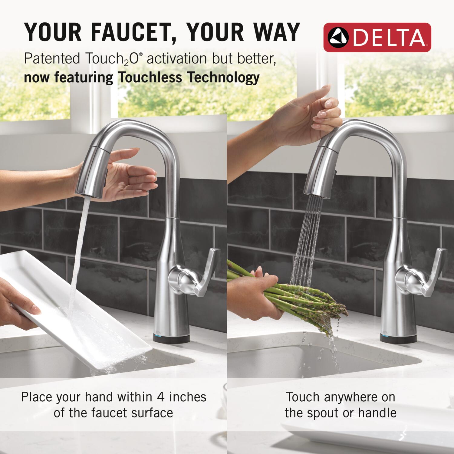 Delta 9976TL-AR-PR-DST Kitchen-Faucets - View #3