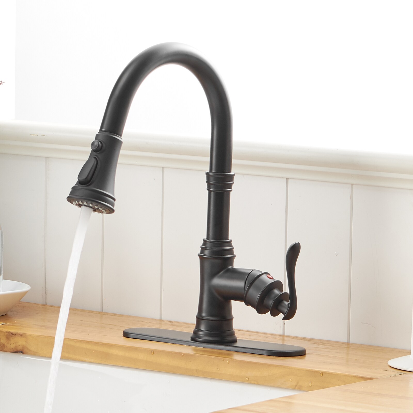 BWE A-94551-BLACK Kitchen-Faucets - View #2